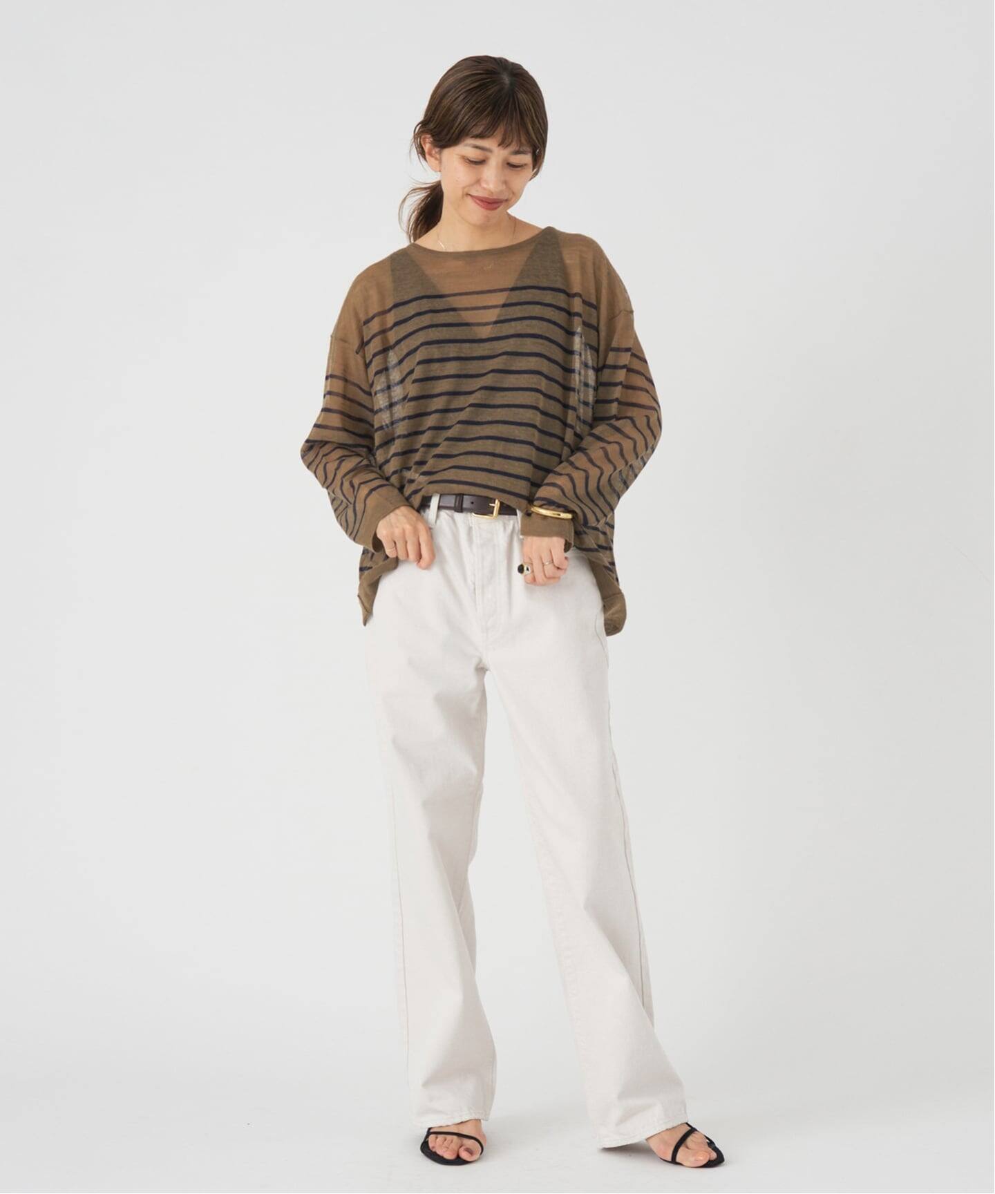 upper hights/アッパーハイツ THE CECILIE ルーズストレートデニム