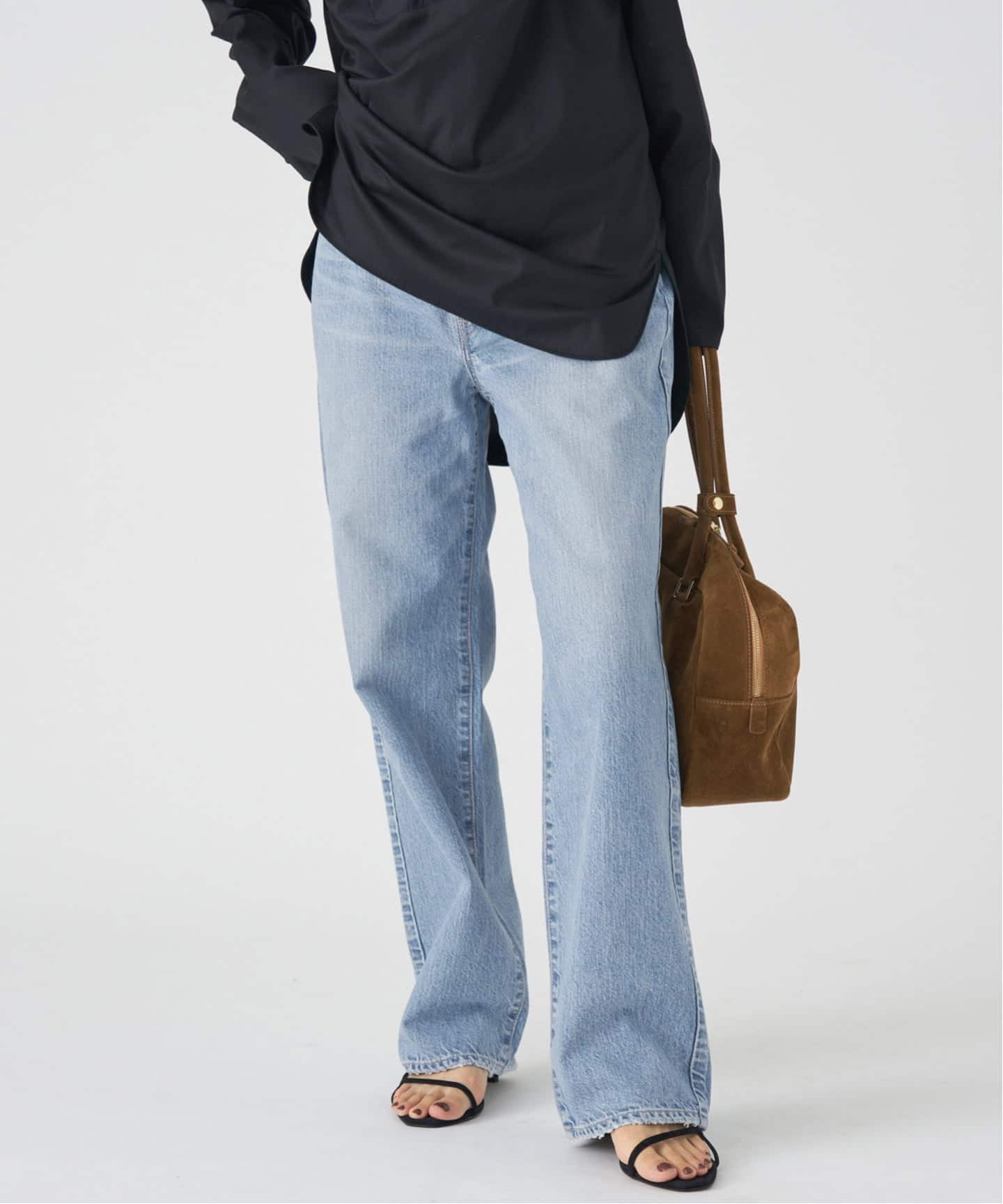 upper hights/アッパーハイツ THE CECILIE ルーズストレートデニム