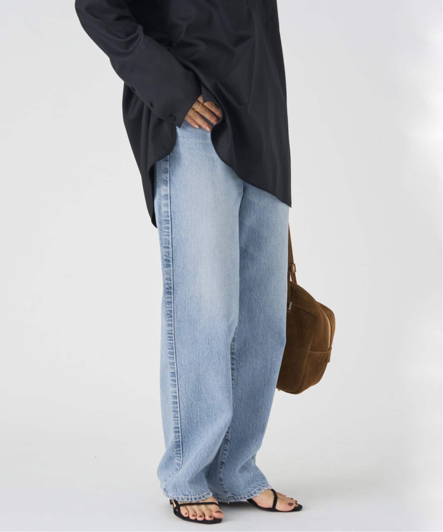 upper hights/アッパーハイツ THE CECILIE ルーズストレートデニム