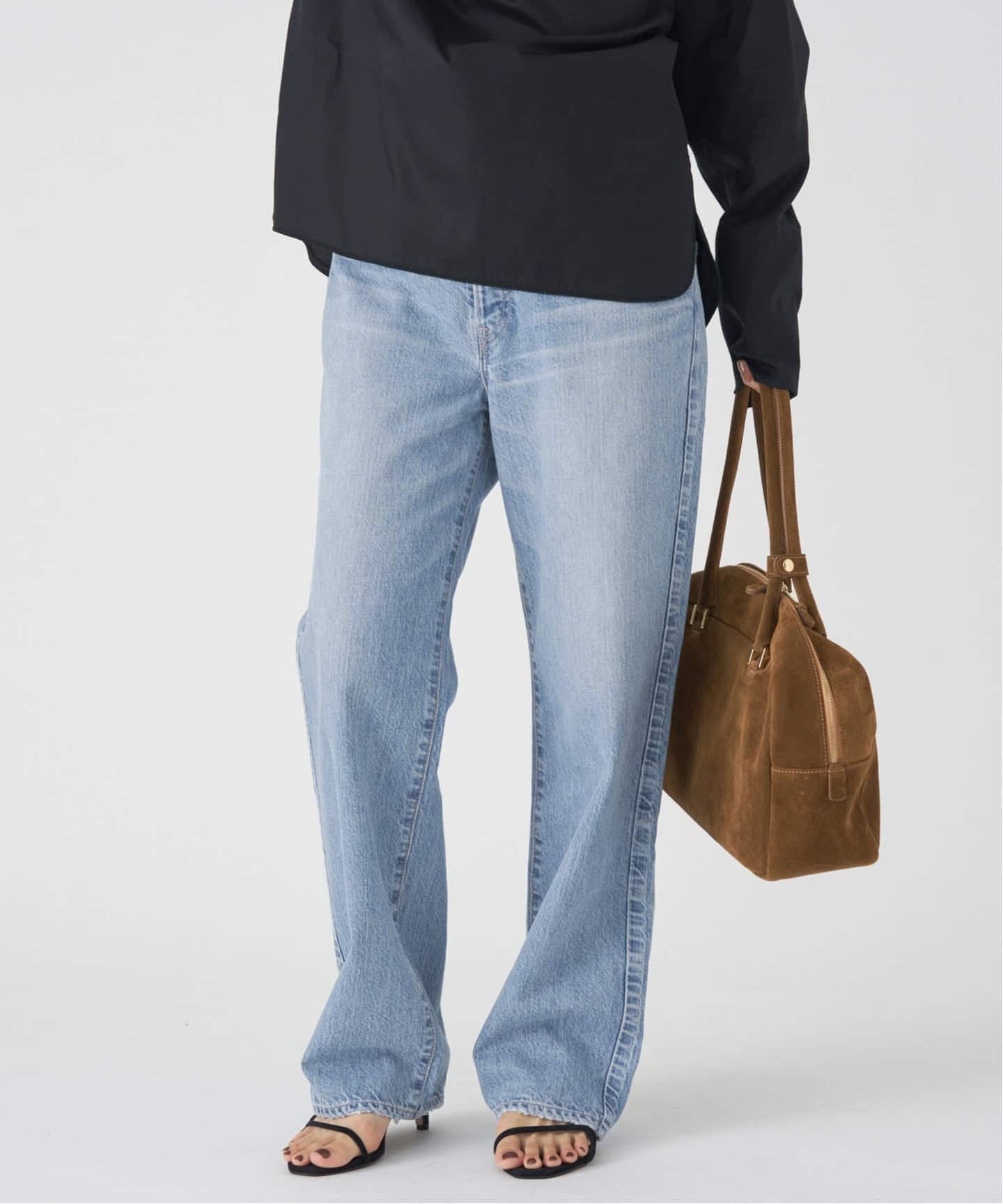 upper hights/アッパーハイツ THE CECILIE ルーズストレートデニム