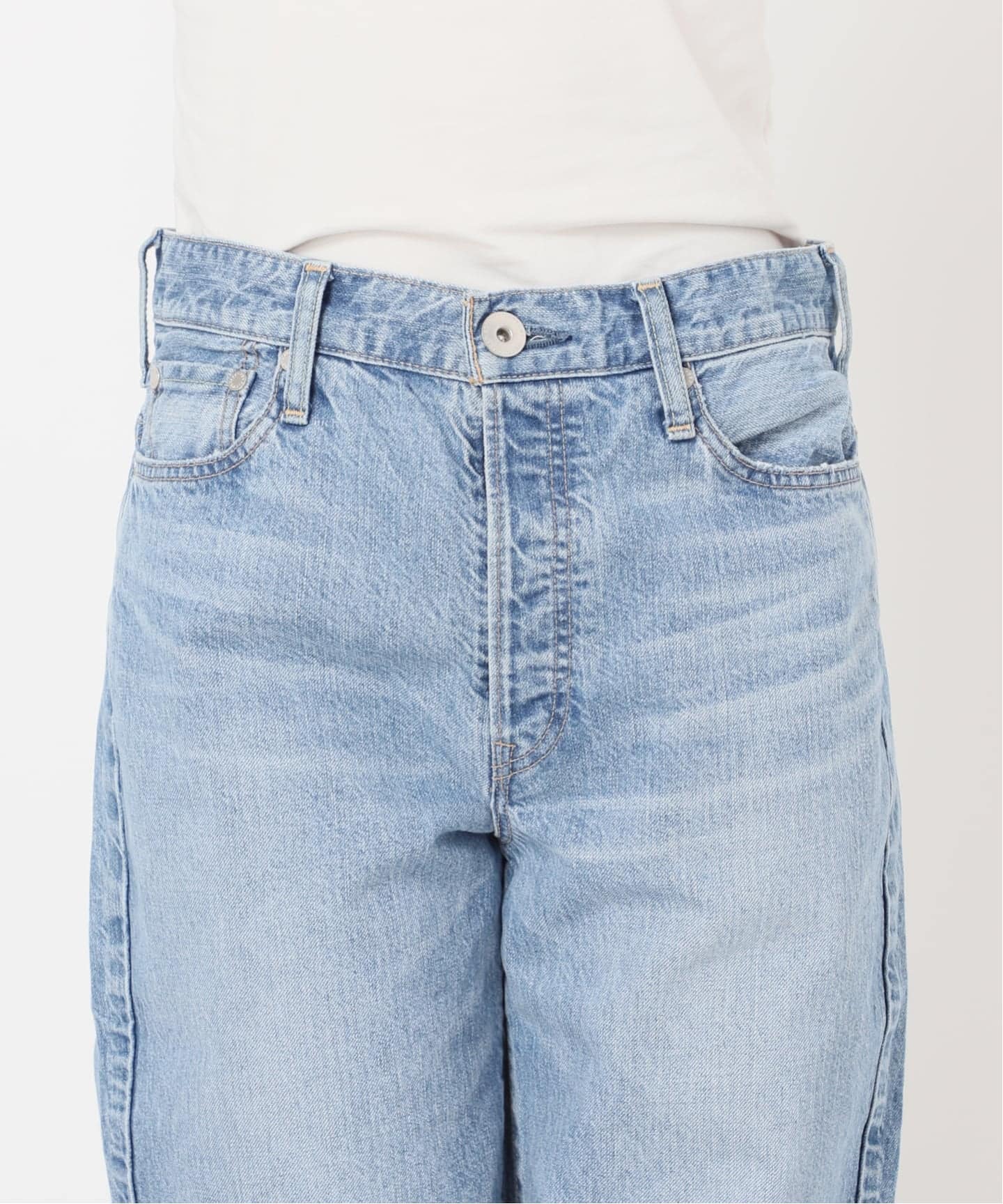 upper hights/アッパーハイツ THE CECILIE ルーズストレートデニム