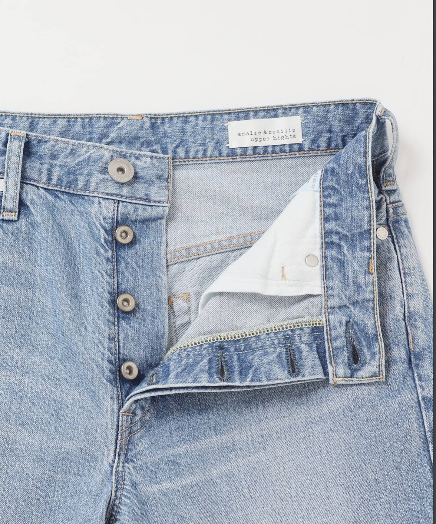 upper hights/アッパーハイツ THE CECILIE ルーズストレートデニム