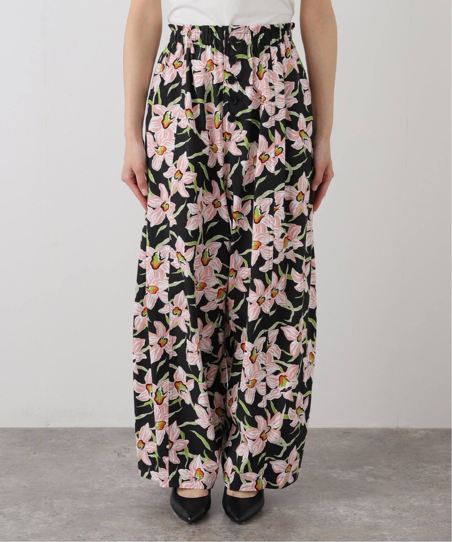 HAKUJI/ハクジ SOILD TW CLOTH PT パンツ H072536（スラックス）｜IENA