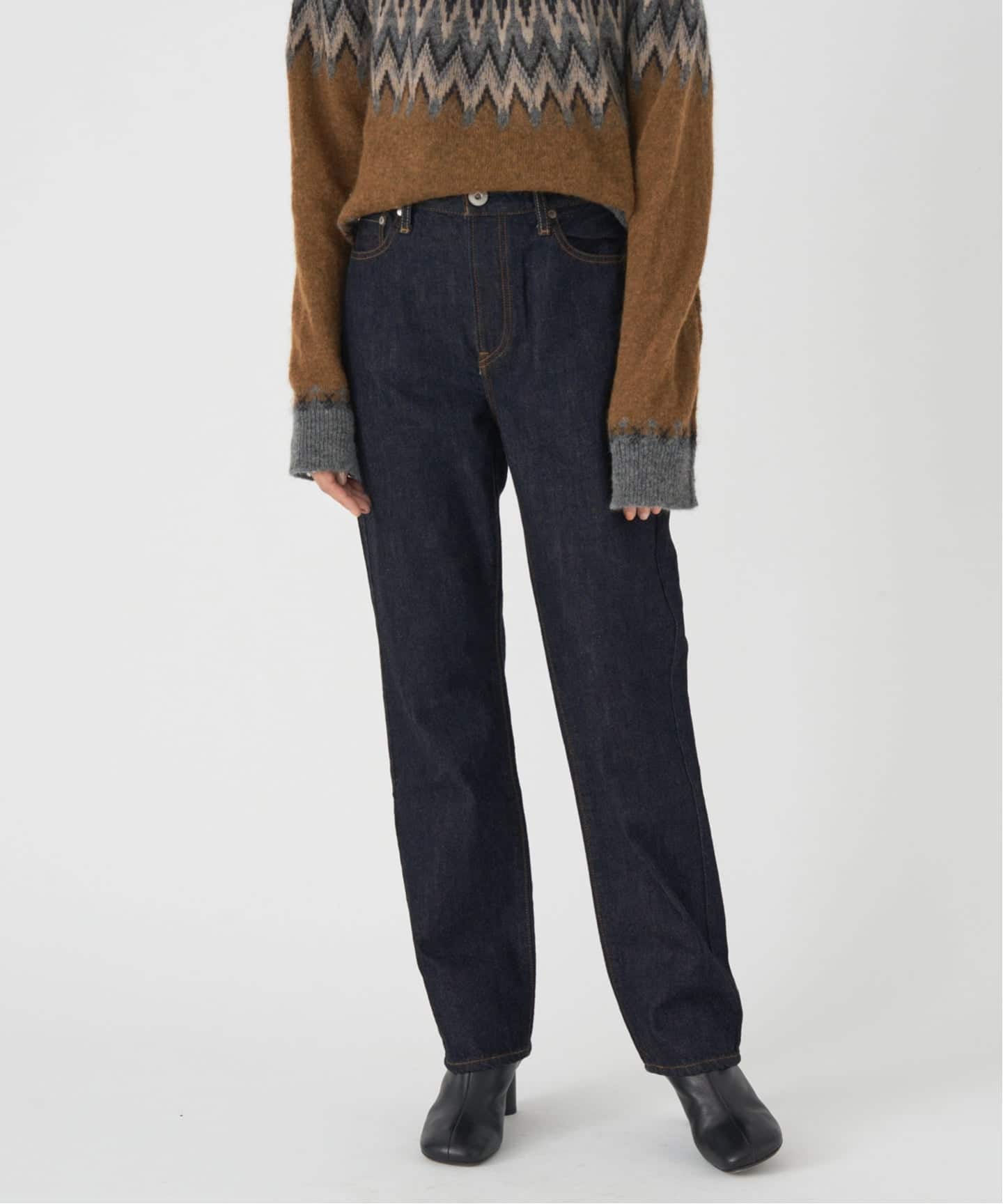 upper hights アッパーハイツ (IENA)THE HIM 25 新品 IENA｜upper hights/アッパーハイツ THE HIM ワイドストレート