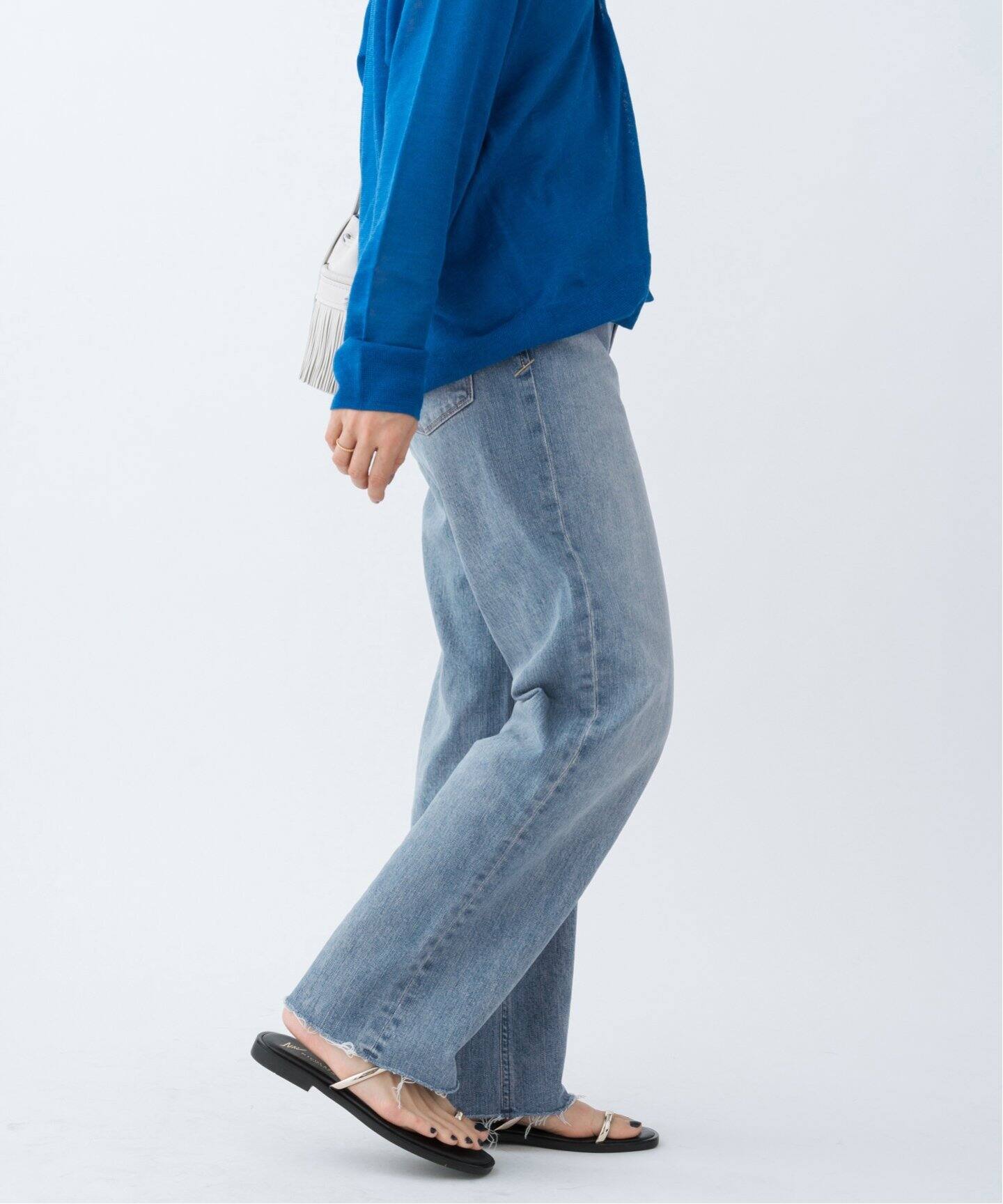 YANUK/ヤヌーク 別注 LOWRISE LEA ストレートデニム（デニムパンツ  