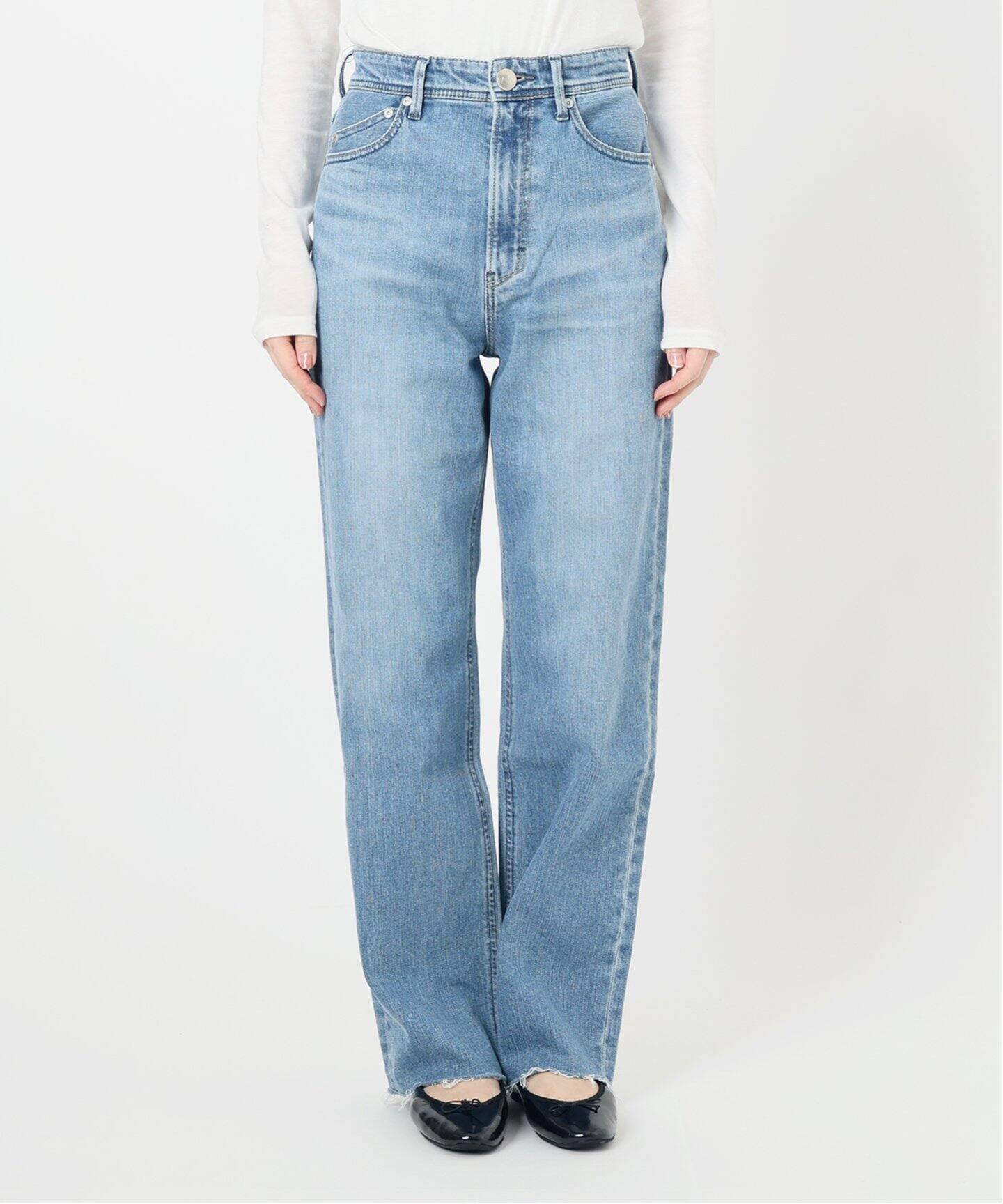 YANUK/ヤヌーク 別注 LEA ストレートデニム（デニムパンツ・ジーンズ  