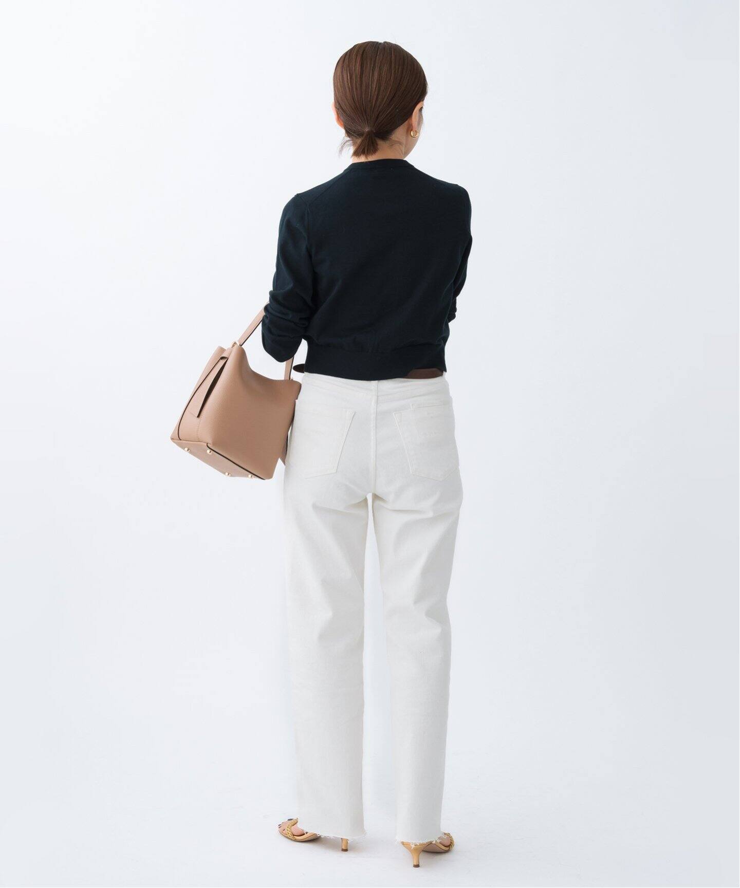 YANUK/ヤヌーク 別注 LEA ストレートホワイトデニム（デニムパンツ  