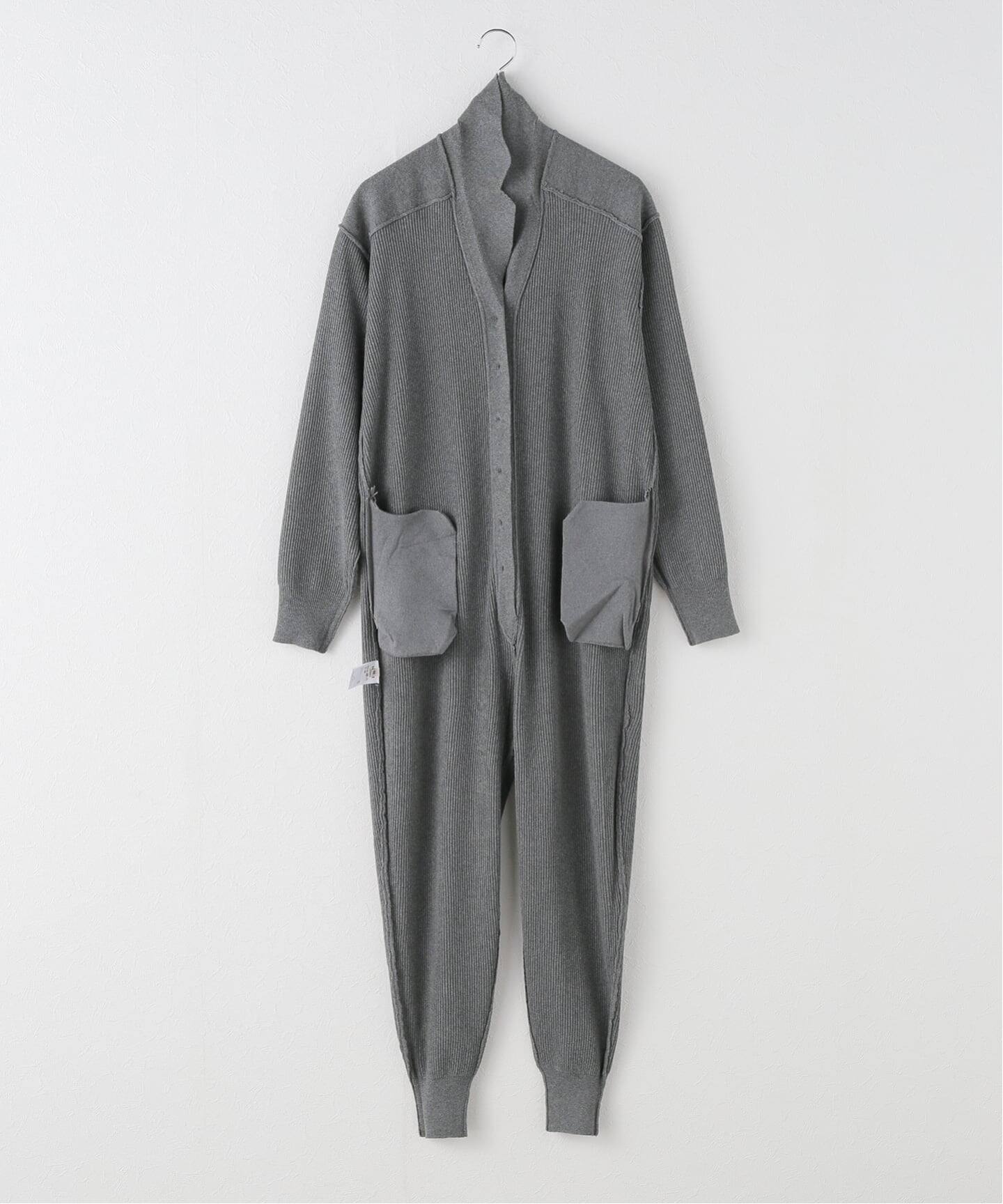 venit/ヴェニット ニットオールインワン VEK-7533-B（つなぎ