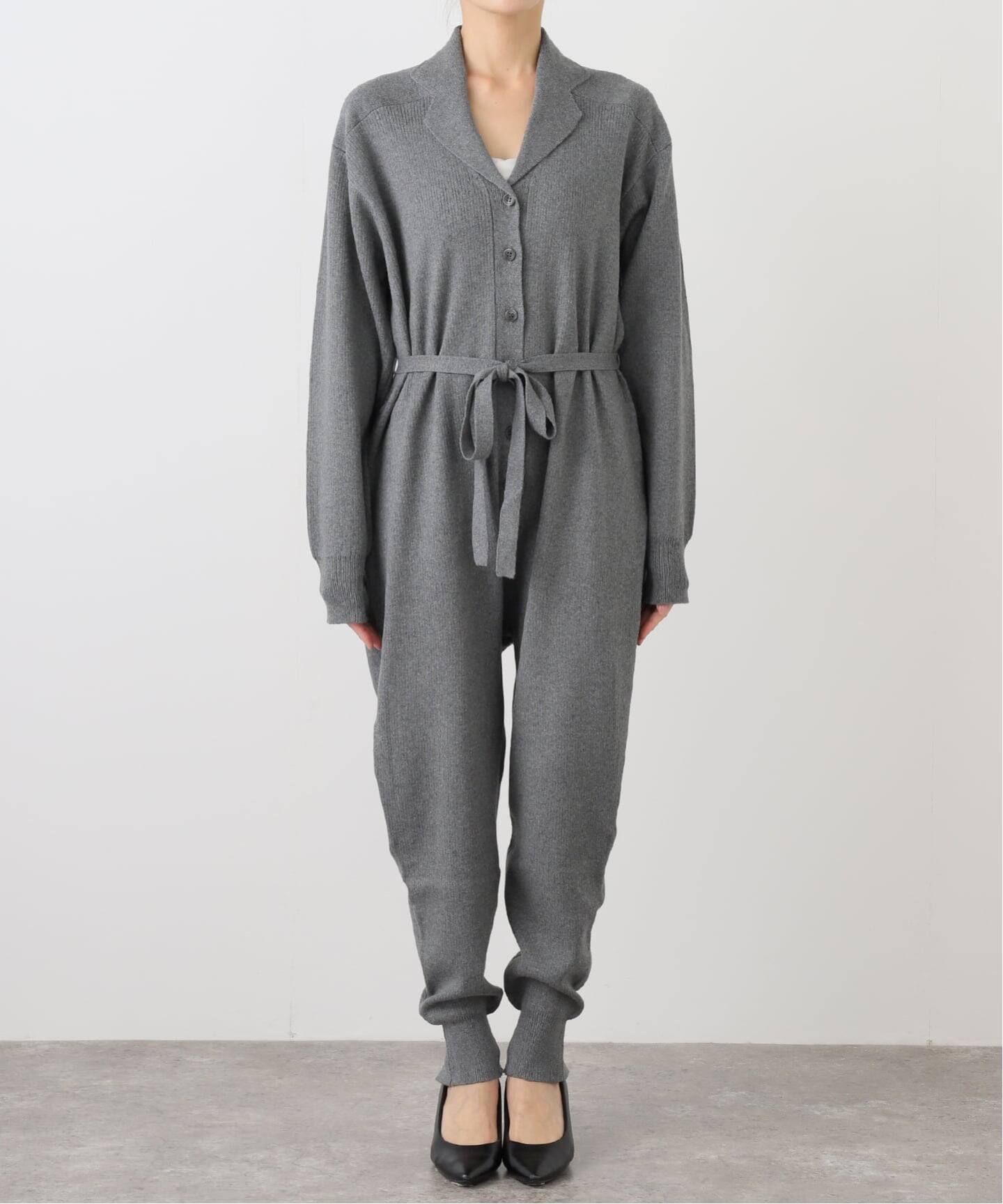 venit/ヴェニット ニットオールインワン VEK-7533-B（つなぎ