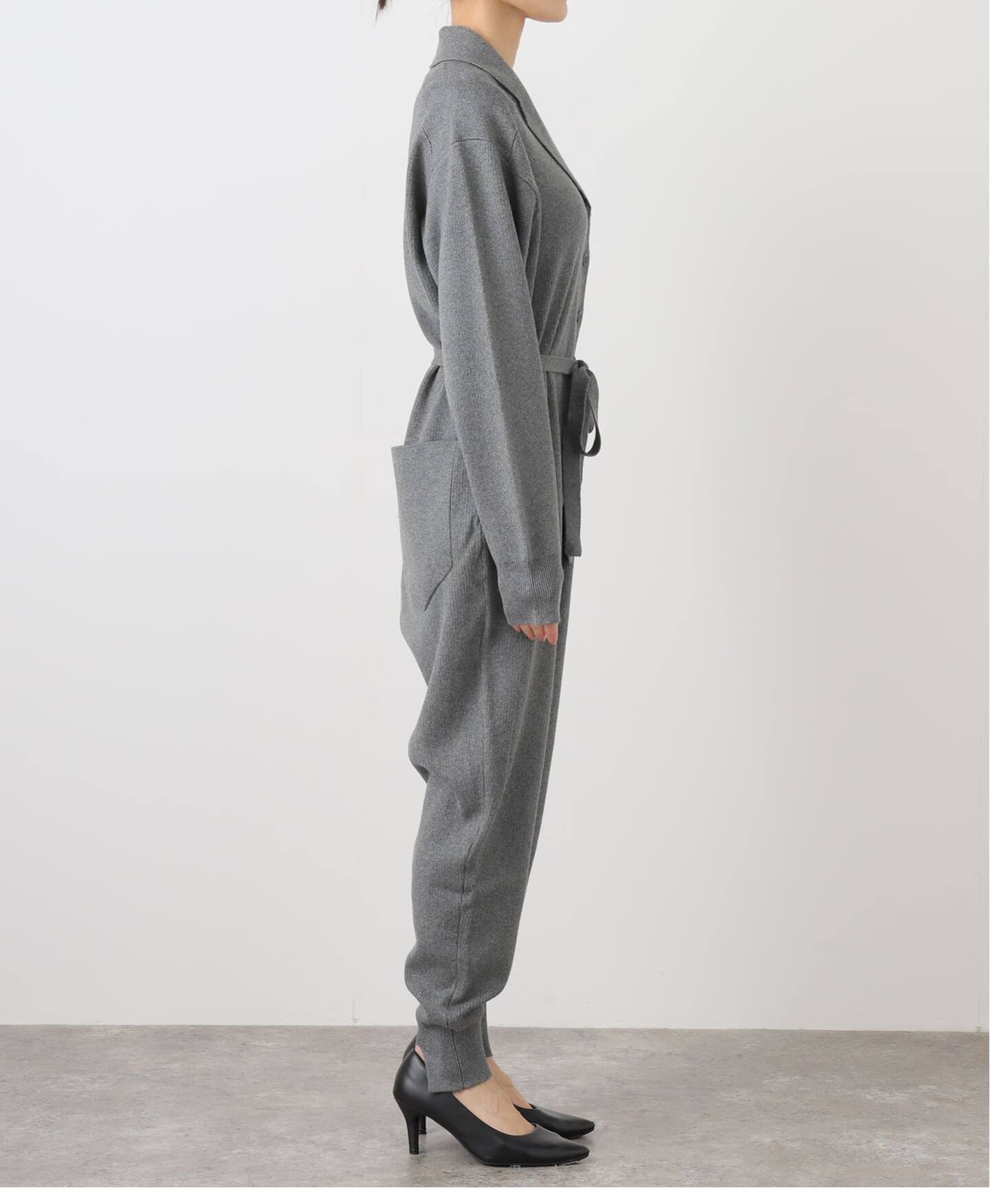 venit/ヴェニット ニットオールインワン VEK-7533-B（つなぎ