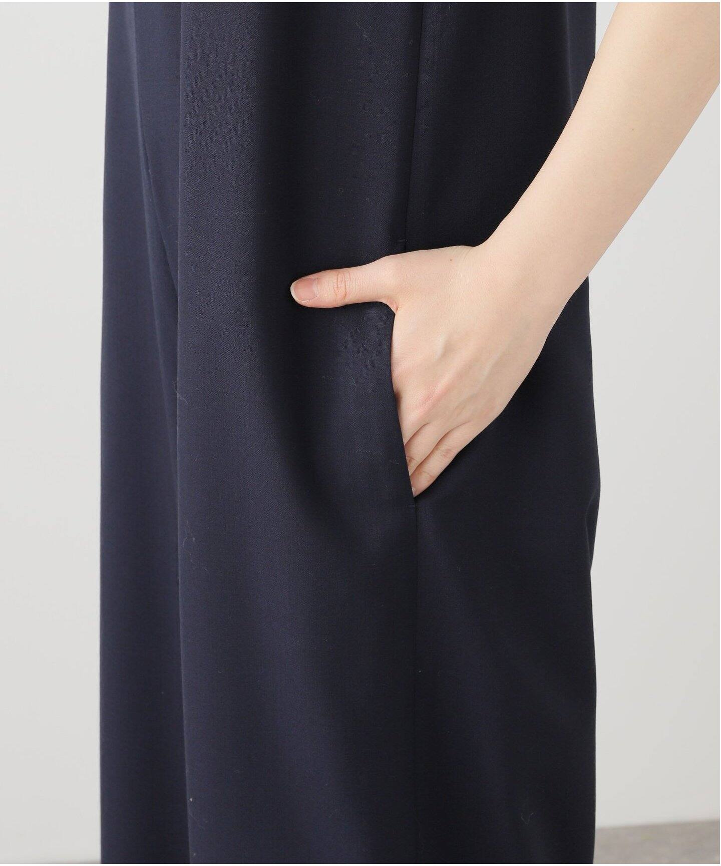 MADISONBLUE/マディソンブルー BOAT NECK COMBINAISON W TROP MB251 