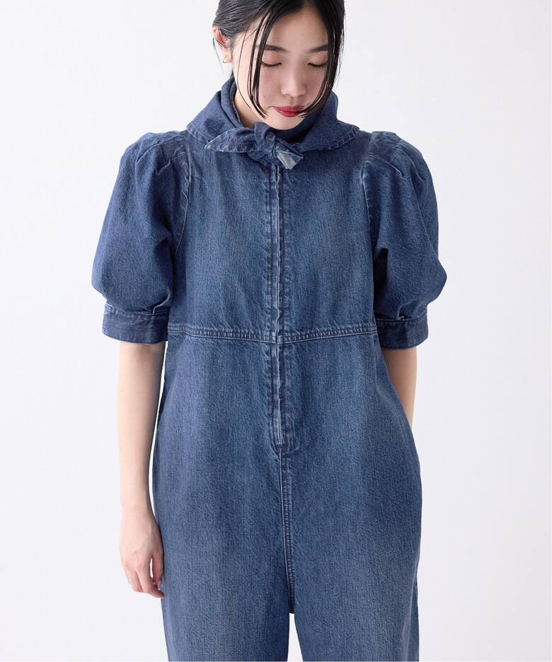 upper hights/アッパーハイツ THE M パフスリーブオールインワン 