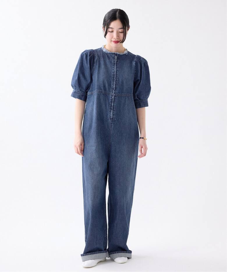 upper hights/アッパーハイツ THE M パフスリーブオールインワン 