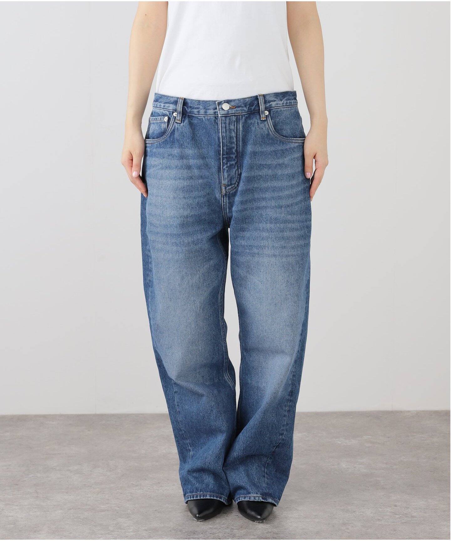 STUDIO NICHOLSON/スタジオ ニコルソン WIDE LEG FORWARD SEAMPA 
