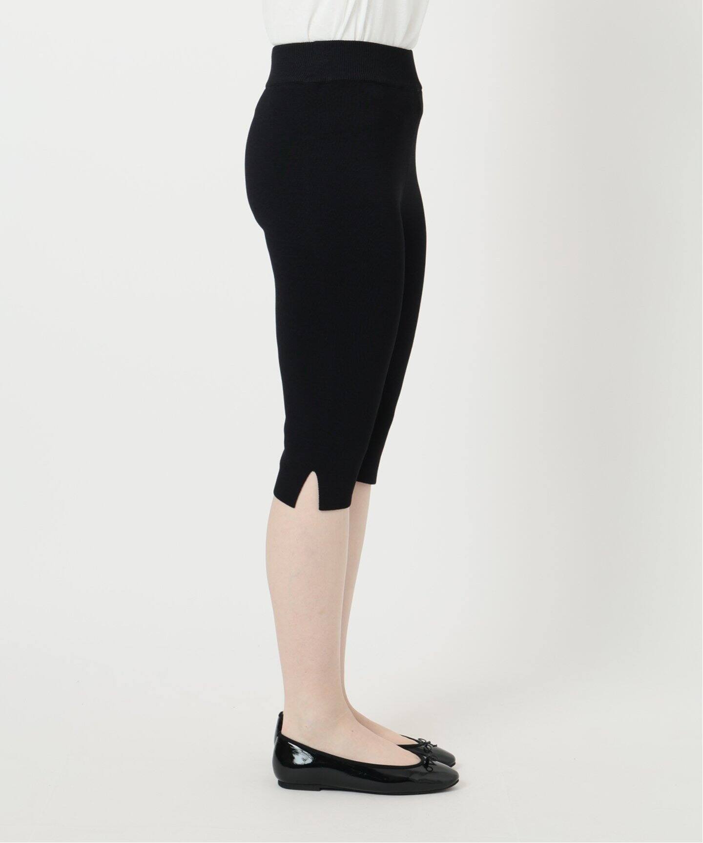 ONIT/オニット MILANO RIB KNIT HALF LEGGINGS（ショート