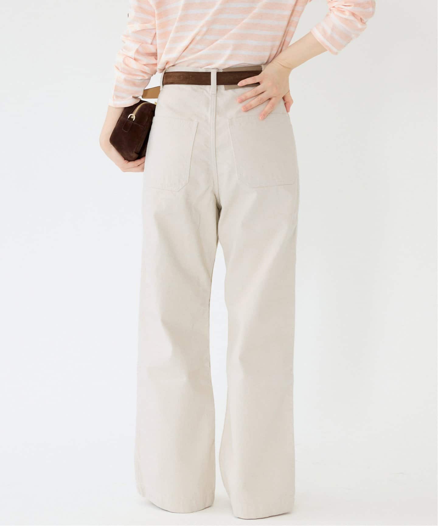 【値下げ】IENA KURO/クロ 別注 BUSH PANTS デニム パンツ KURO/クロ 別注 BUSH PANTS デニムパンツ（デニムパンツ・ジーンズ