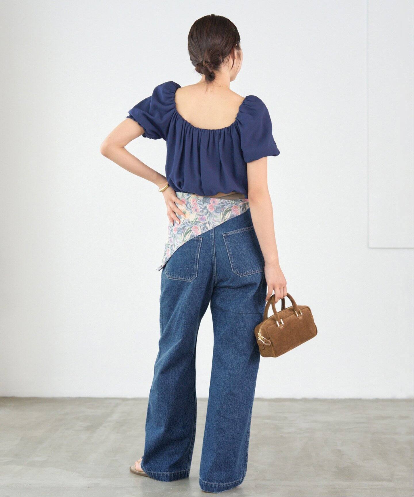 IENA別注　KUROデニム KURO/クロ 別注 BUSH PANTS デニムパンツ（デニムパンツ