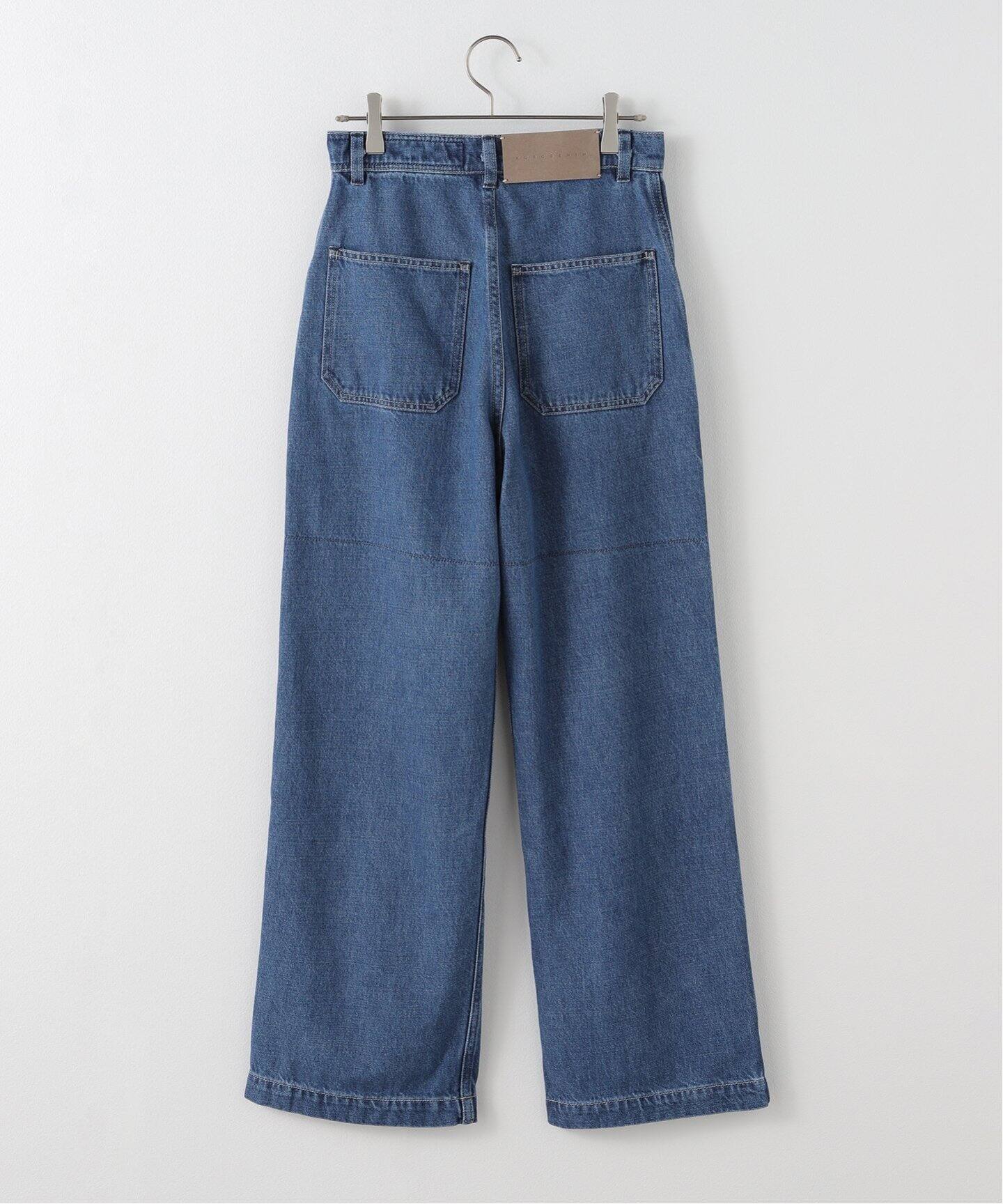 【値下げ】IENA KURO/クロ 別注 BUSH PANTS デニム パンツ KURO/クロ 別注 BUSH PANTS デニムパンツ（デニムパンツ・ジーンズ