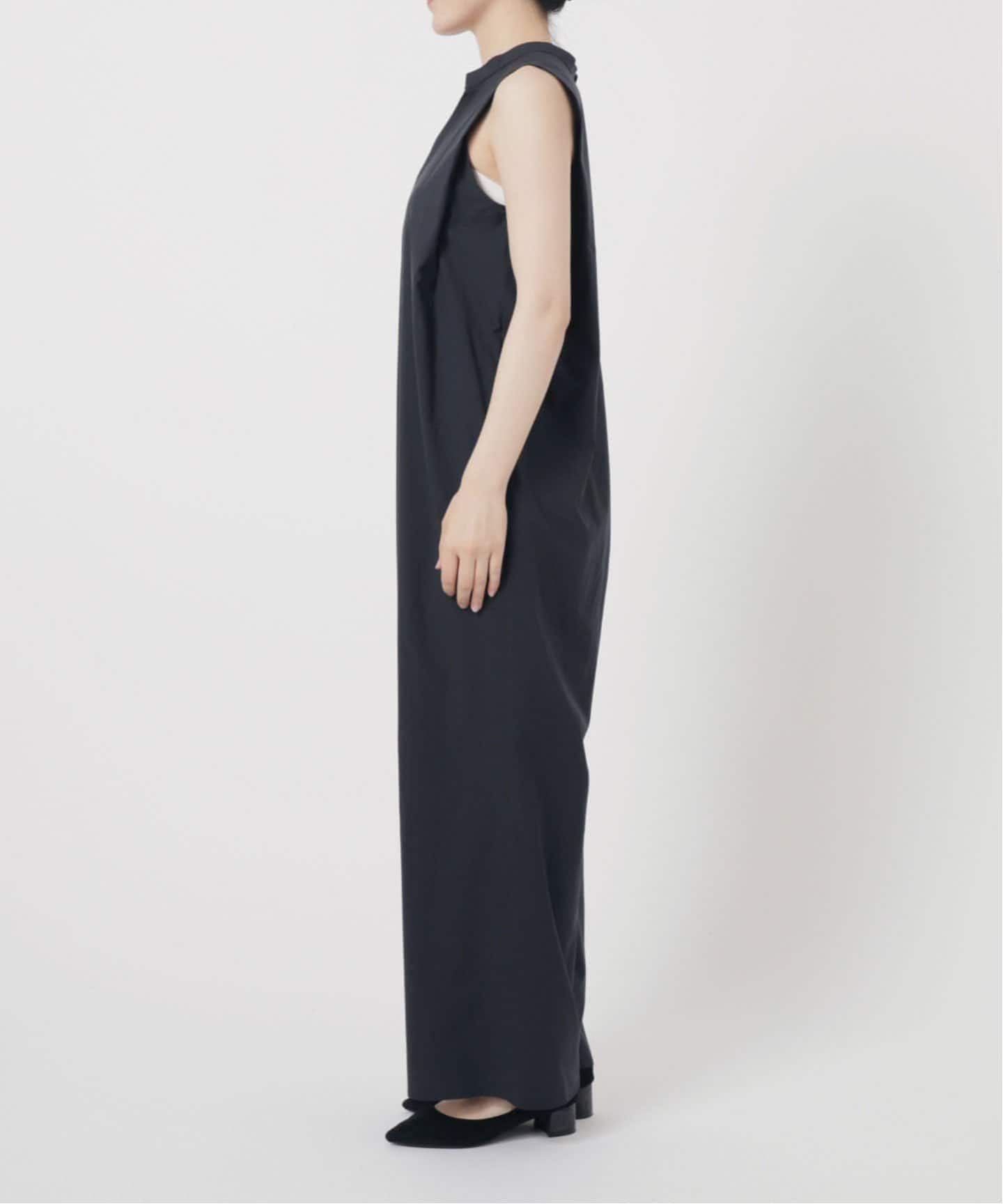 WEB限定/追加2》リラックスイージーVネックオールインワン（つなぎ