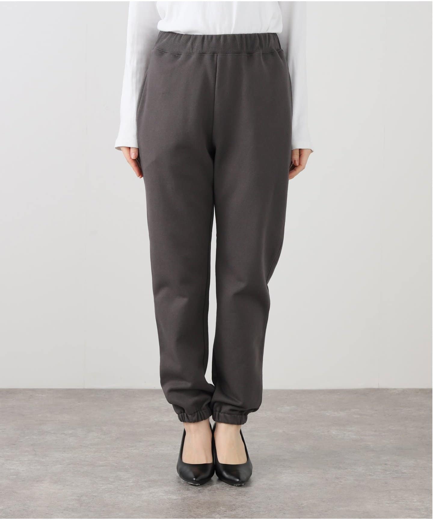 IENA☆ストレッチ裏毛イージーパンツ IENAのコーディネートスナップ（koba）｜IENA（イエナ