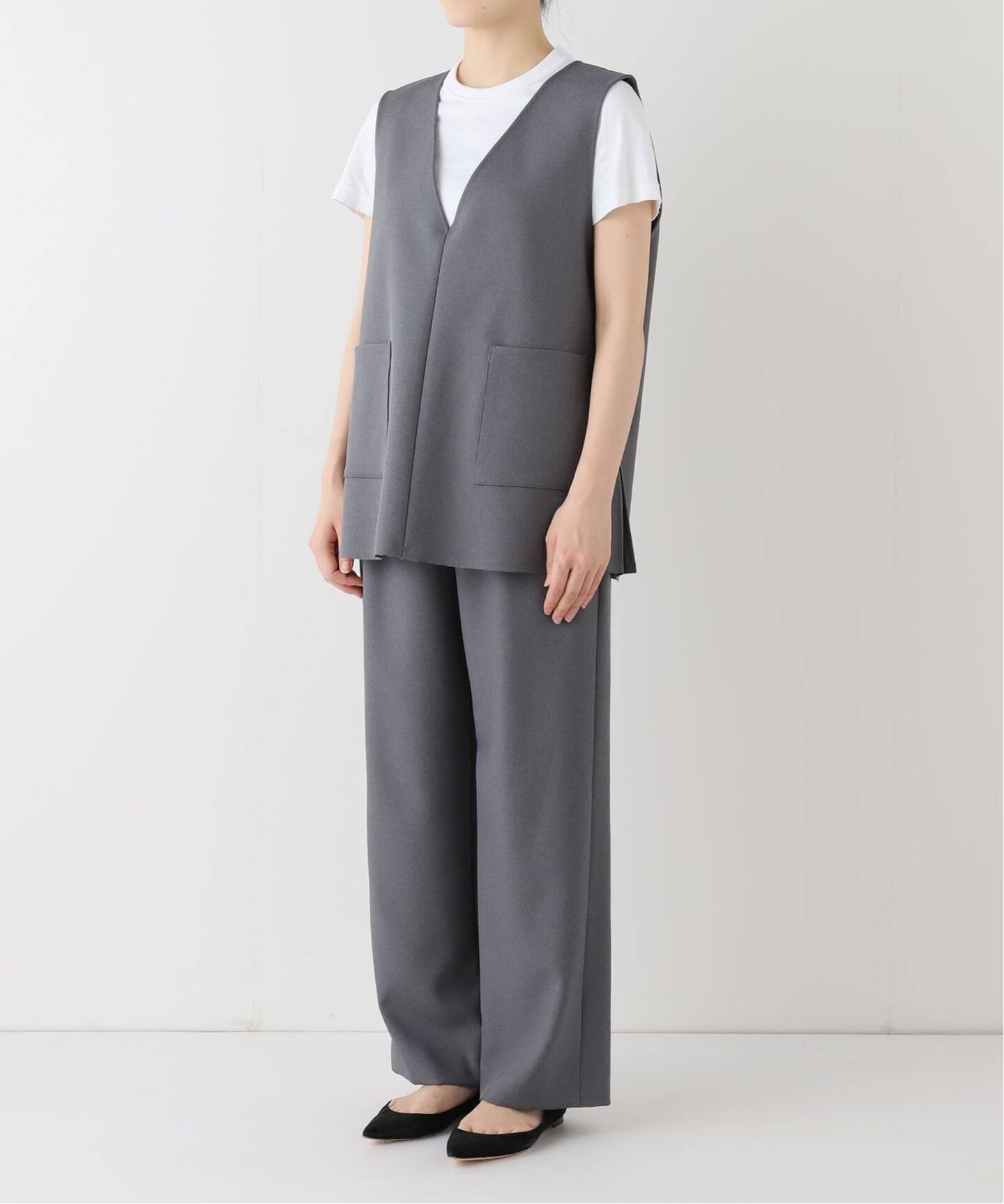 スローブ イエナ 25AW ベスト×イージーパンツセットアップ SLOBE IENA - スローブ イエナ 25AW ベスト×イージーパンツ
