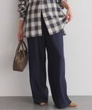 サテンイージーパンツ