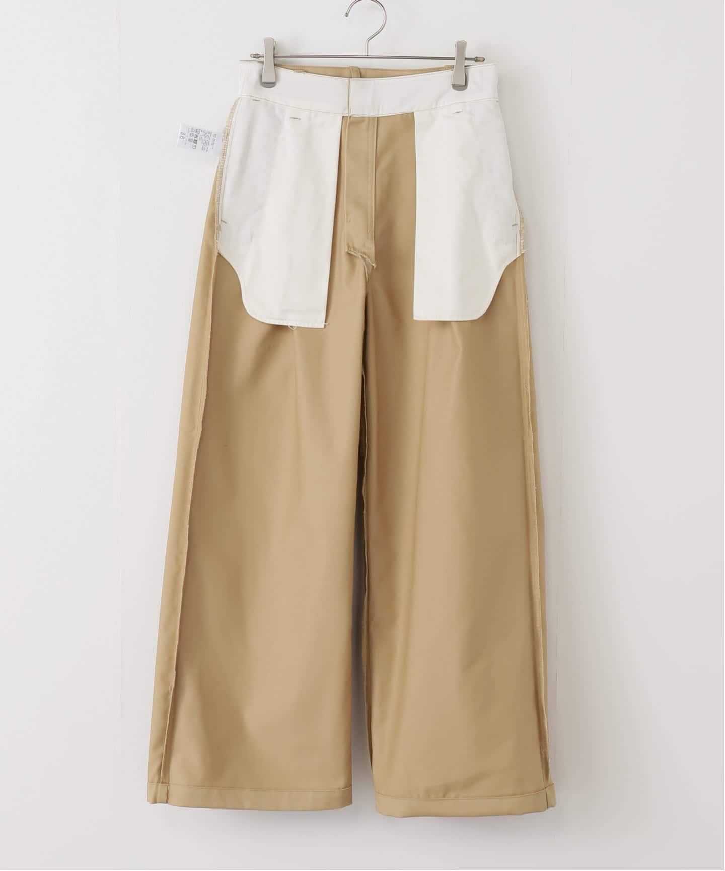 スローブイエナ　チノタックワイドパンツ　25ss チノタックワイドパンツ（チノパンツ）｜SLOBE IENA（スローブ