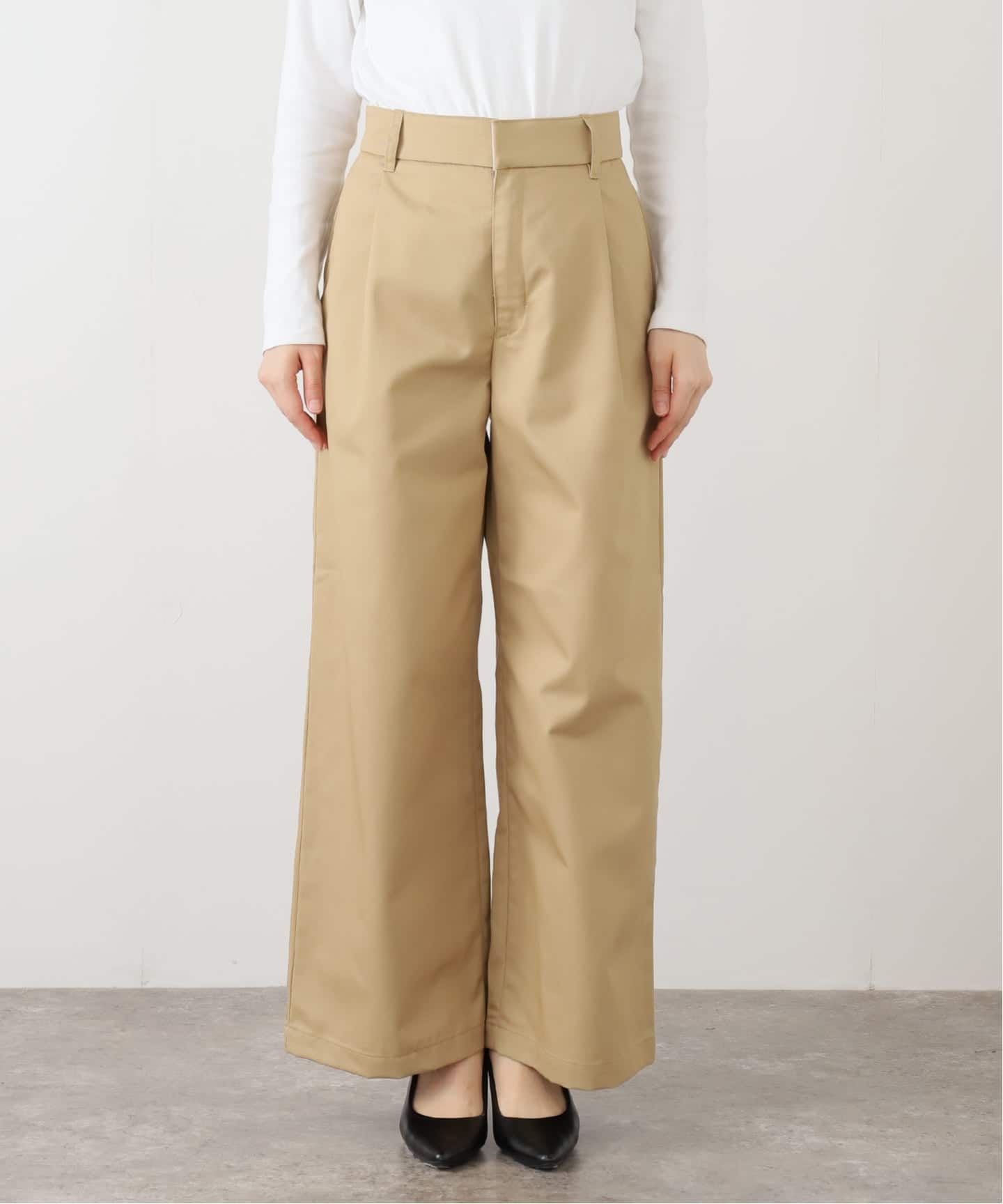 チノタックワイドパンツ