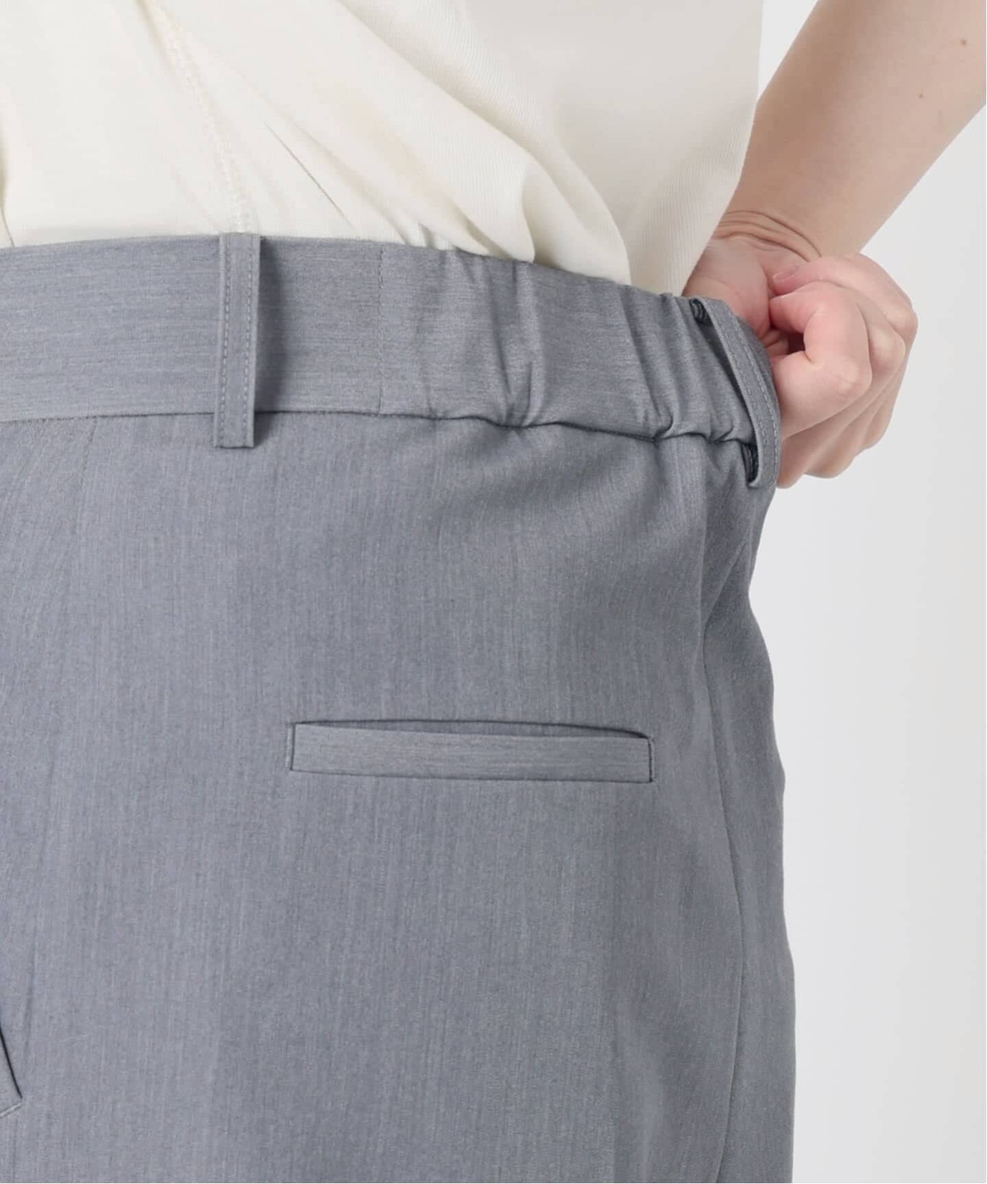 WEBのみ4サイズ展開》TRワイドトラウザー（スラックス）｜SLOBE IENA