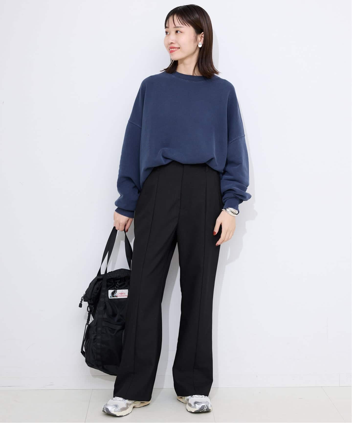 未使用　スローブイエナ　IENA　22AW　ウォッシャブルスムースニットパンツ SLOBE IENA（スローブイエナ）の「ウォッシャブルスムースニット