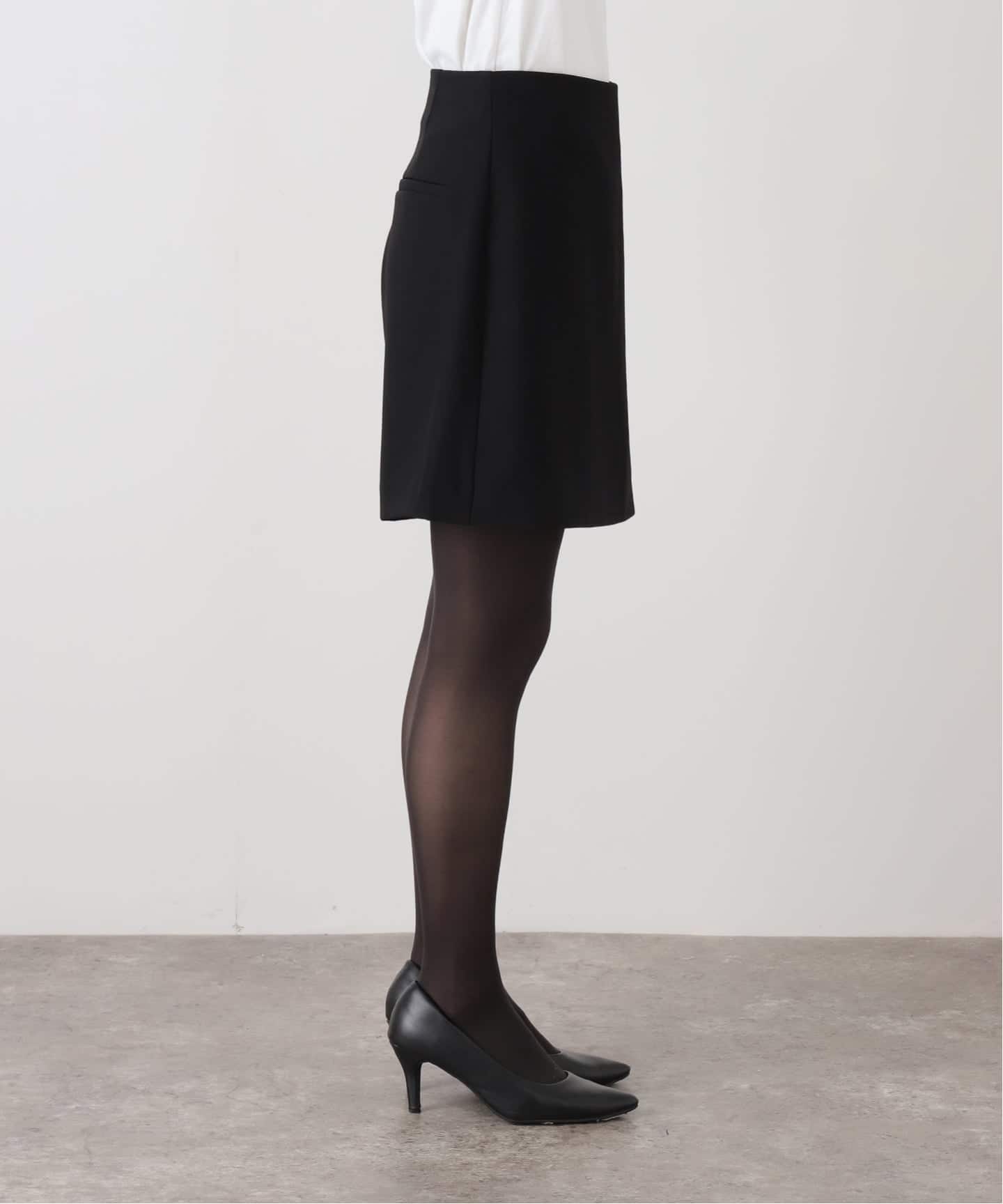 スローブイエナ　ラップショートパンツ　ブラック36 ラップショートパンツ（ショート・ハーフパンツ）｜SLOBE IENA