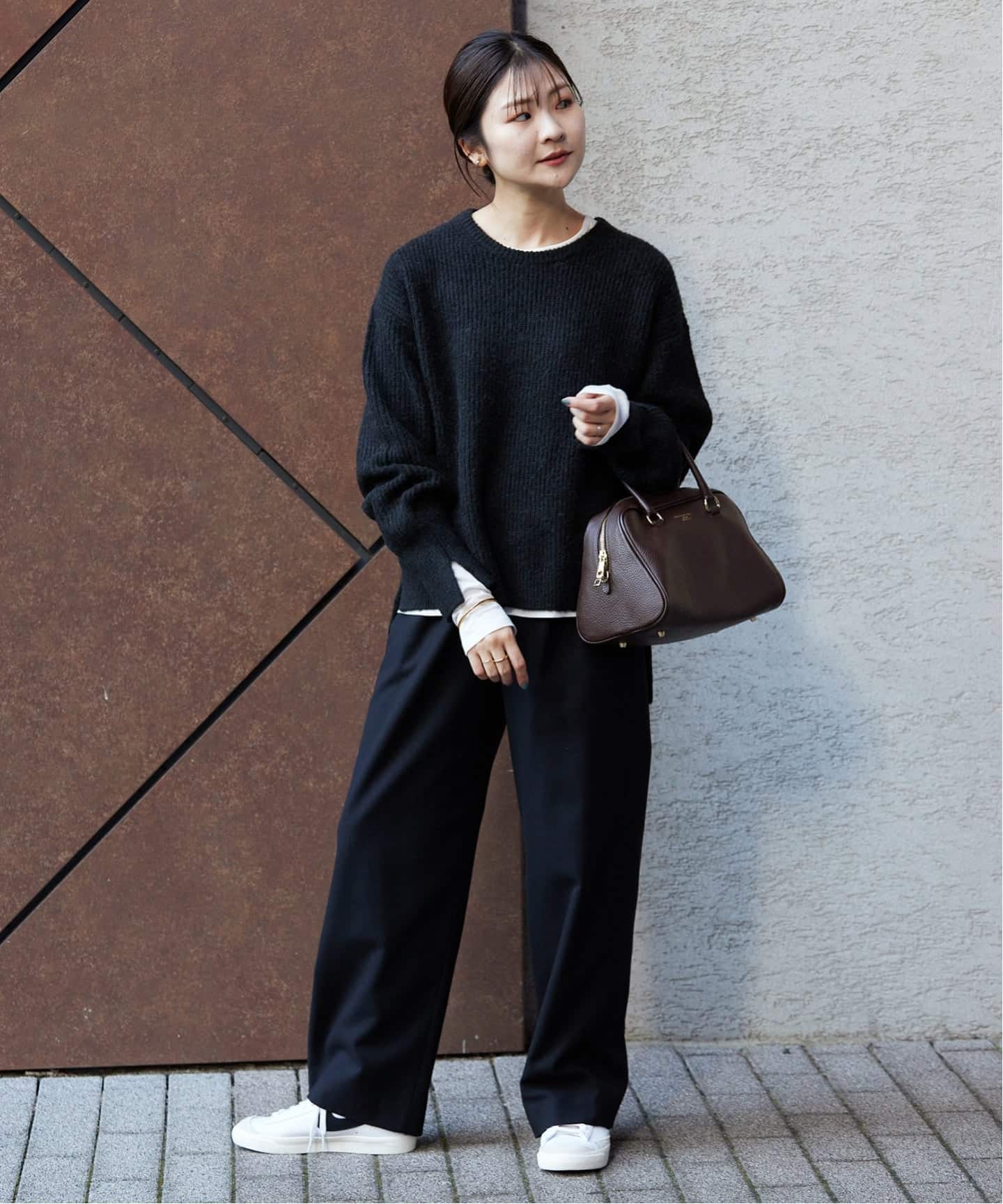 【新品】SLOBE IENA スローブイエナ　ウール混ドロストイージースラックス 3サイズ展開/WEB限定/追加予約》ウール混ドロストイージー
