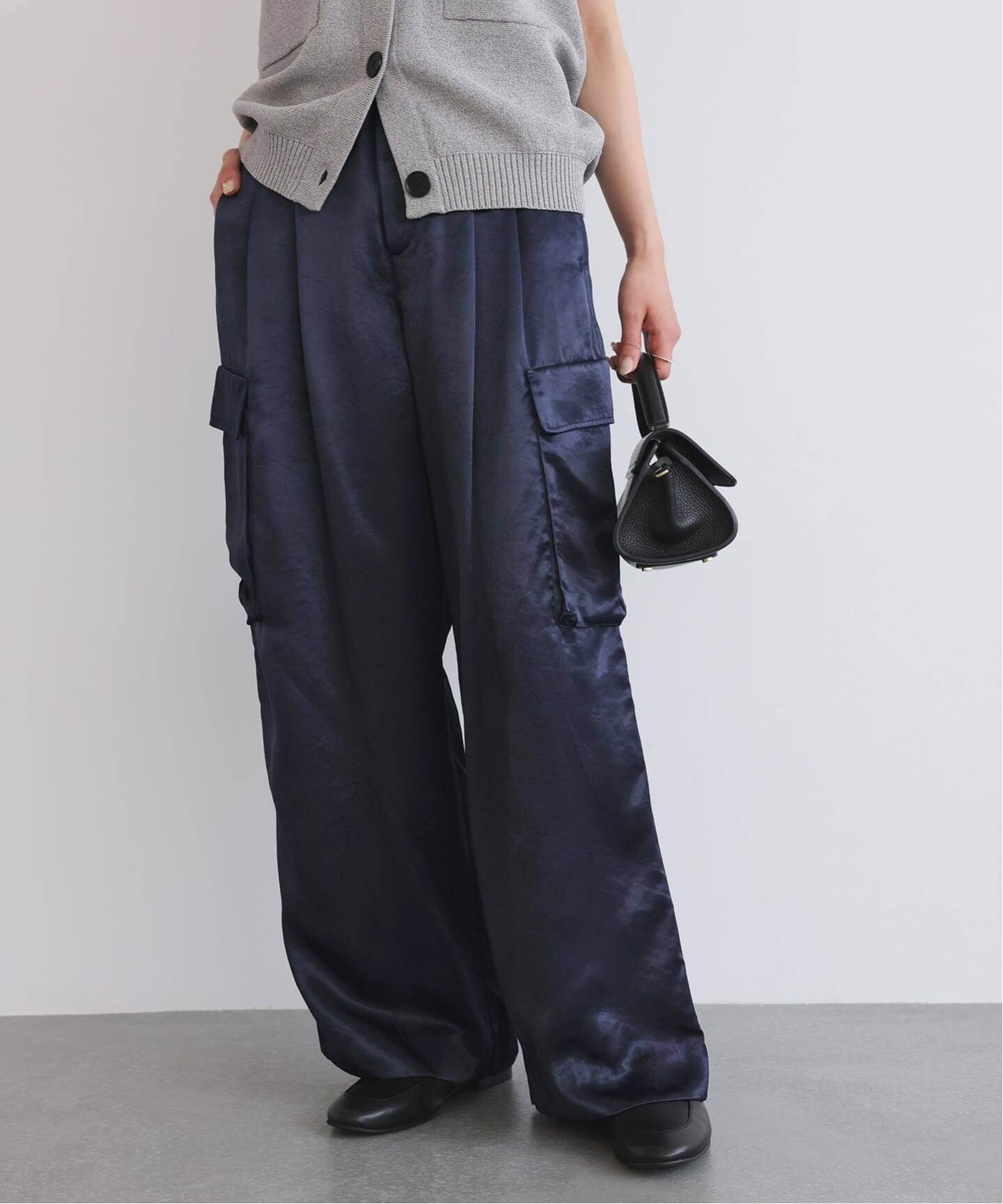 SLOBE IENA スローブイエナ　サスペンダーカーゴパンツ　36 値下げ SLOBE IENA スローブイエナ サスペンダーカーゴパンツ 36