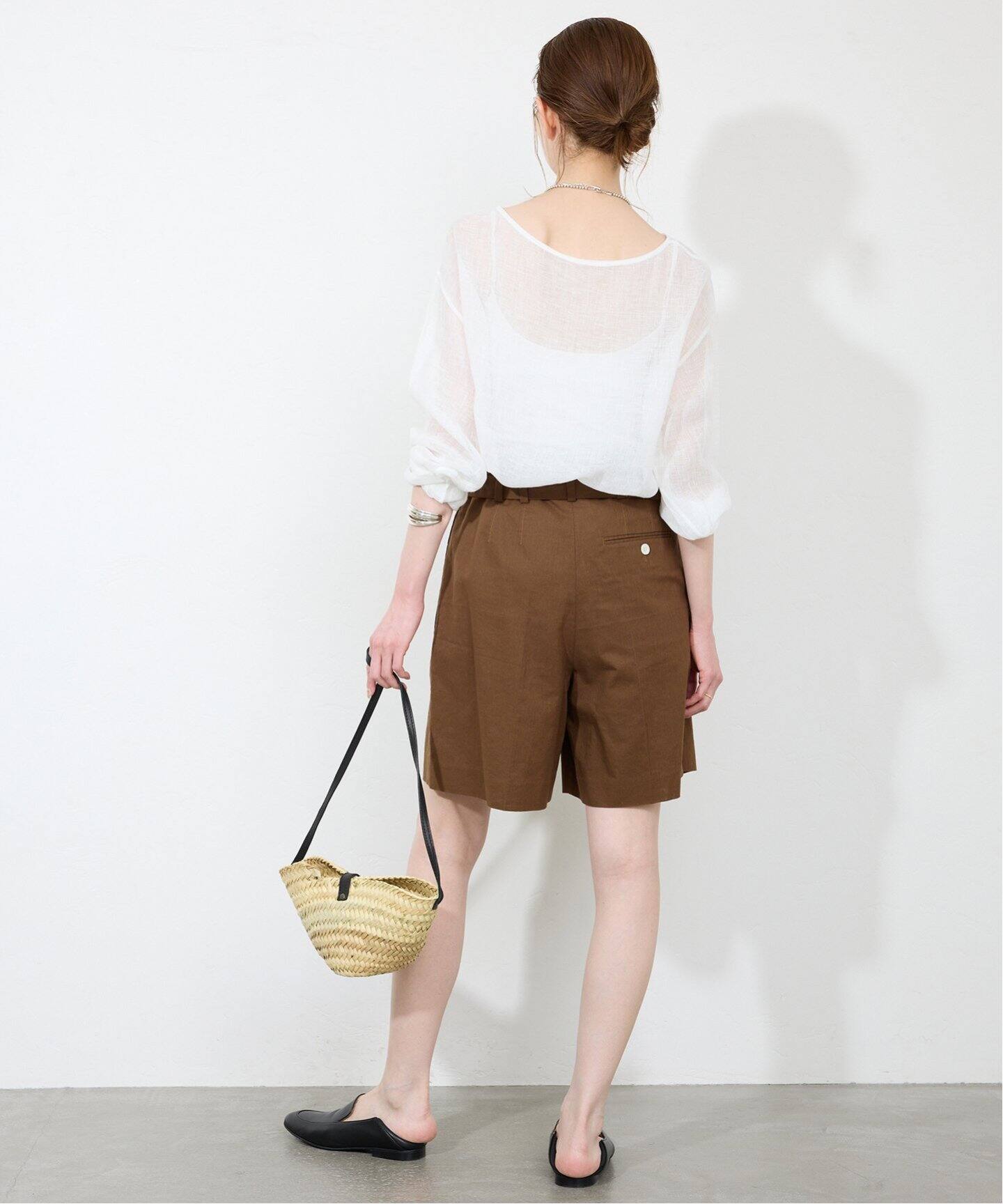 IENAイエナ 人気 新品キュロットパンツ38 グリーン（IENA 人気完売色  