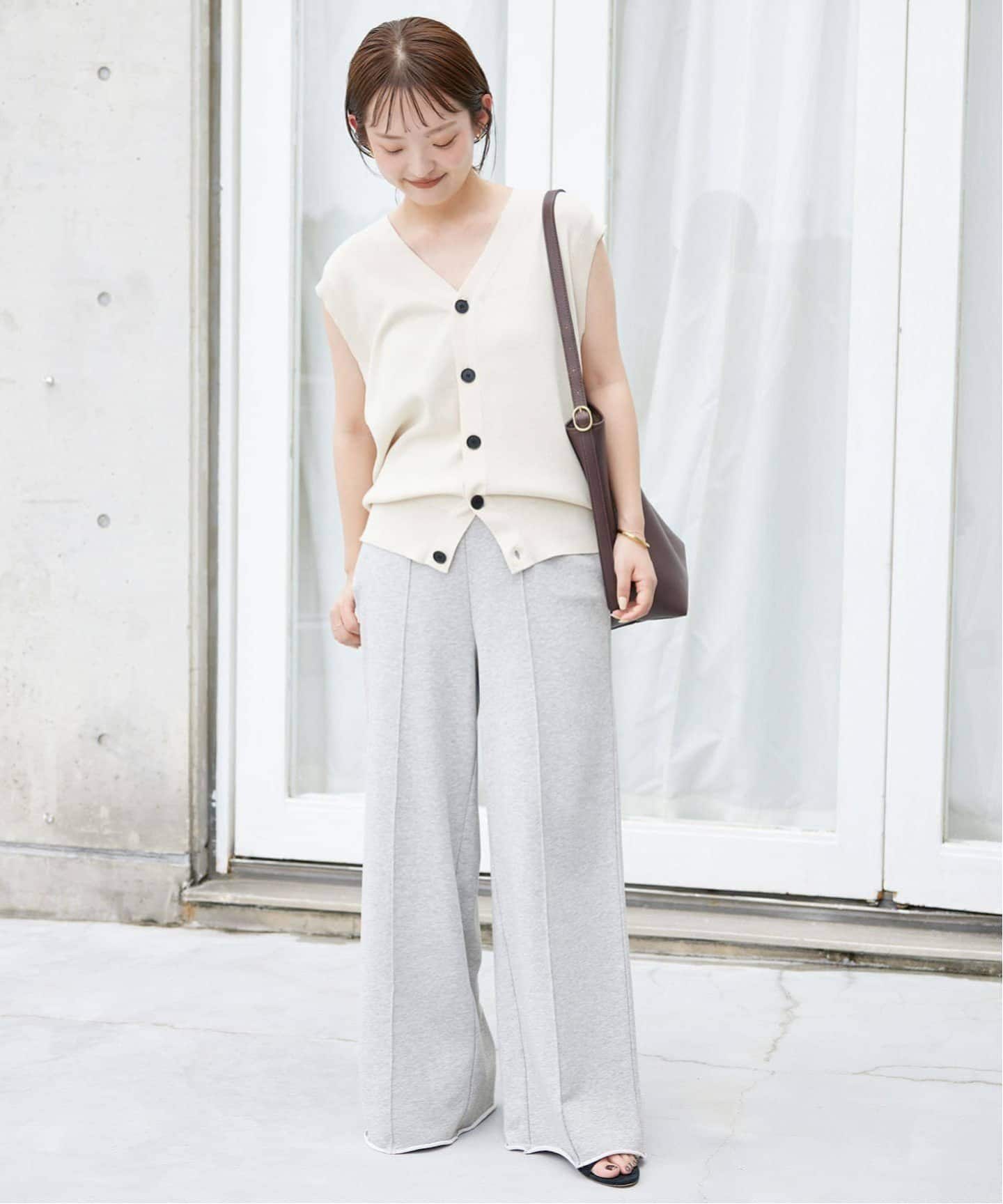 SLOBE IENA 裏毛ワイドパンツ 38 SLOBE IENA - SLOBE IENA 裏毛ワイドパンツ 38の通販 by ha_mii
