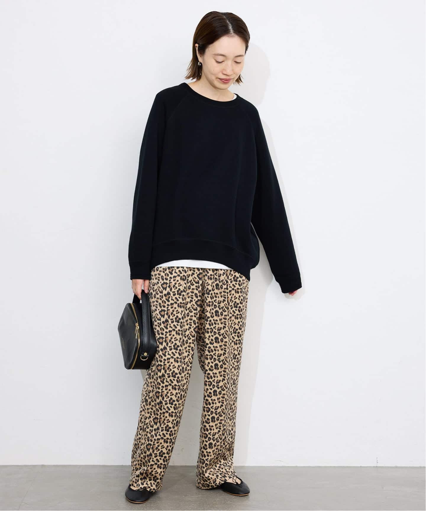 ★りりあん★スローブイエナレオパードイージーパンツ1/1迄 レオパードイージーパンツ（その他パンツ）｜SLOBE IENA（スローブ