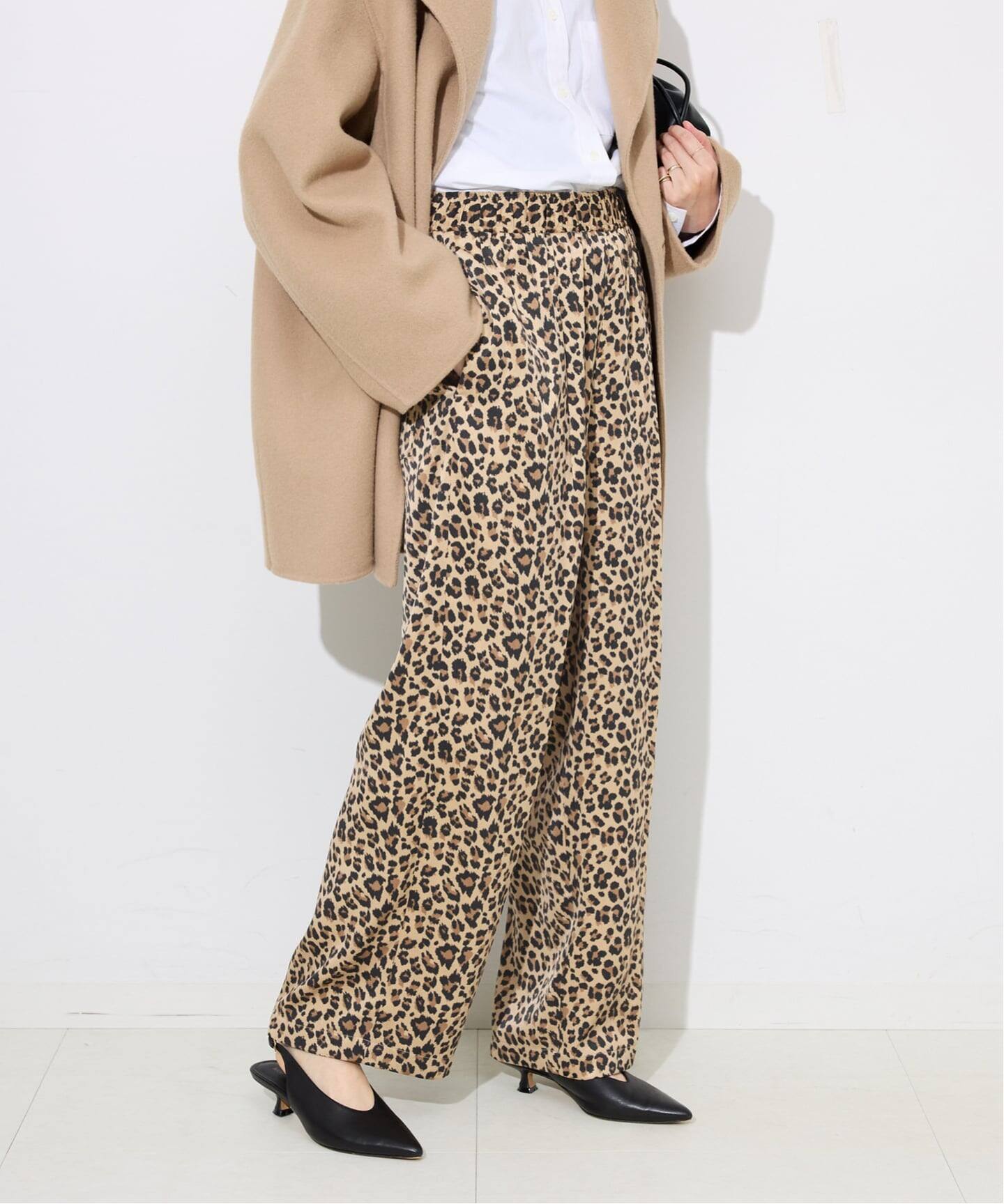 レオパードイージーパンツ（その他パンツ）｜SLOBE IENA（スローブ