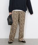 《予約》レオパードイージーパンツ
