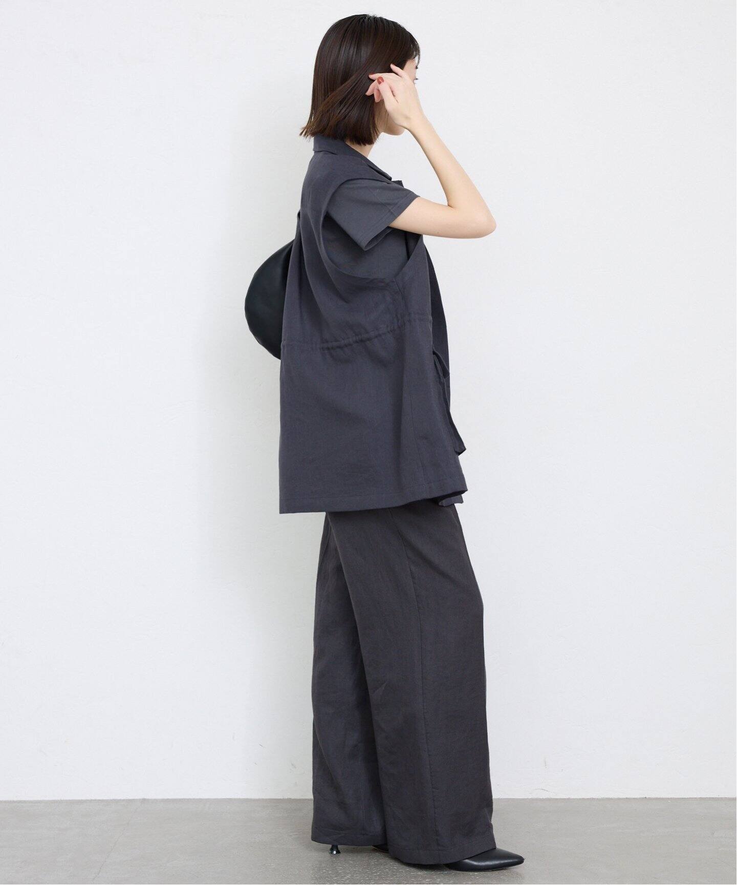 SLOBE IENA スローブイエナ ストレッチリネンイージータックパンツ 追加》リネンレーヨンイージーパンツ | スローブ イエナ(SLOBE