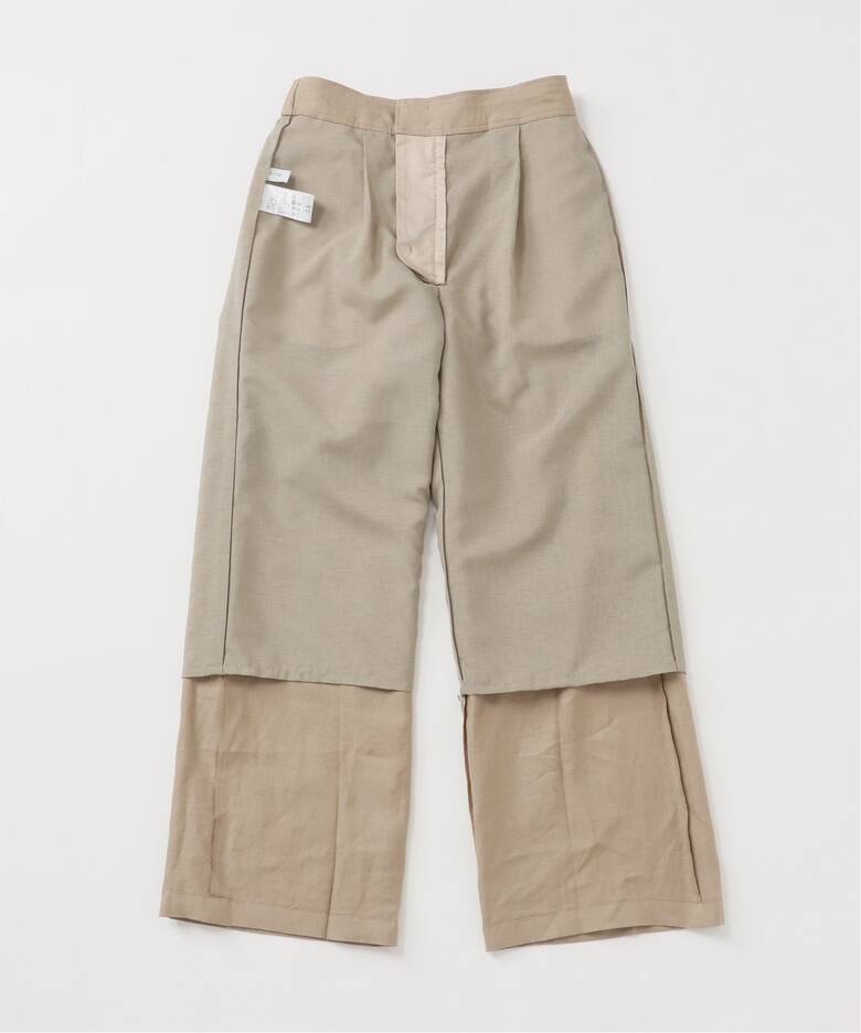 リネン混イージースラックス（スラックス）｜SLOBE IENA（スローブ  