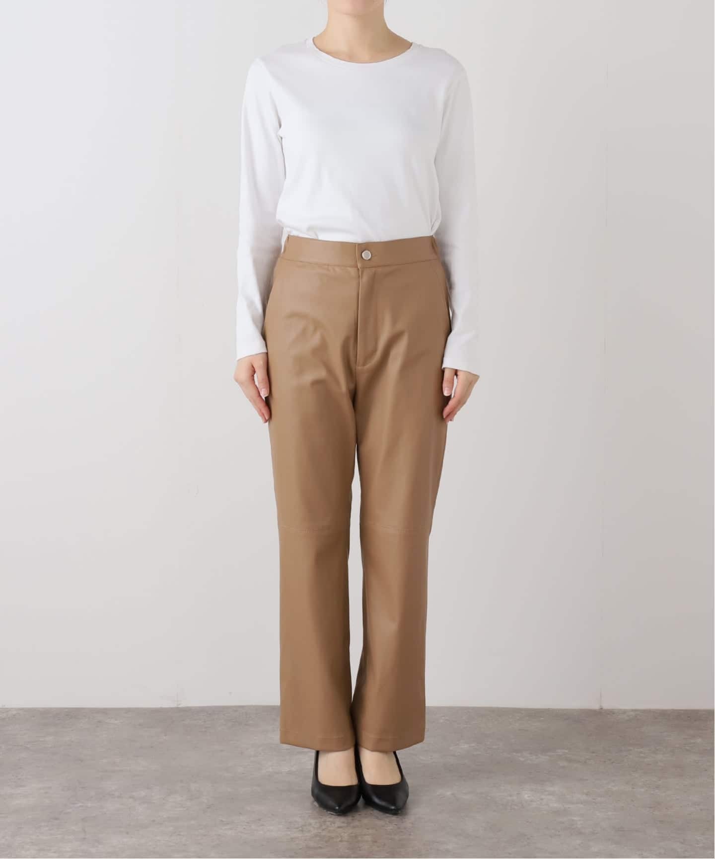 BARTOLOZZIフェイクレザーパンツ（その他パンツ）｜SLOBE IENA