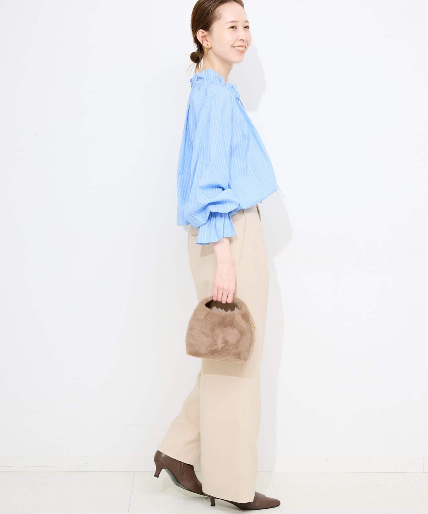 ツイードリラックススラックス（スラックス）｜SLOBE IENA（スローブ