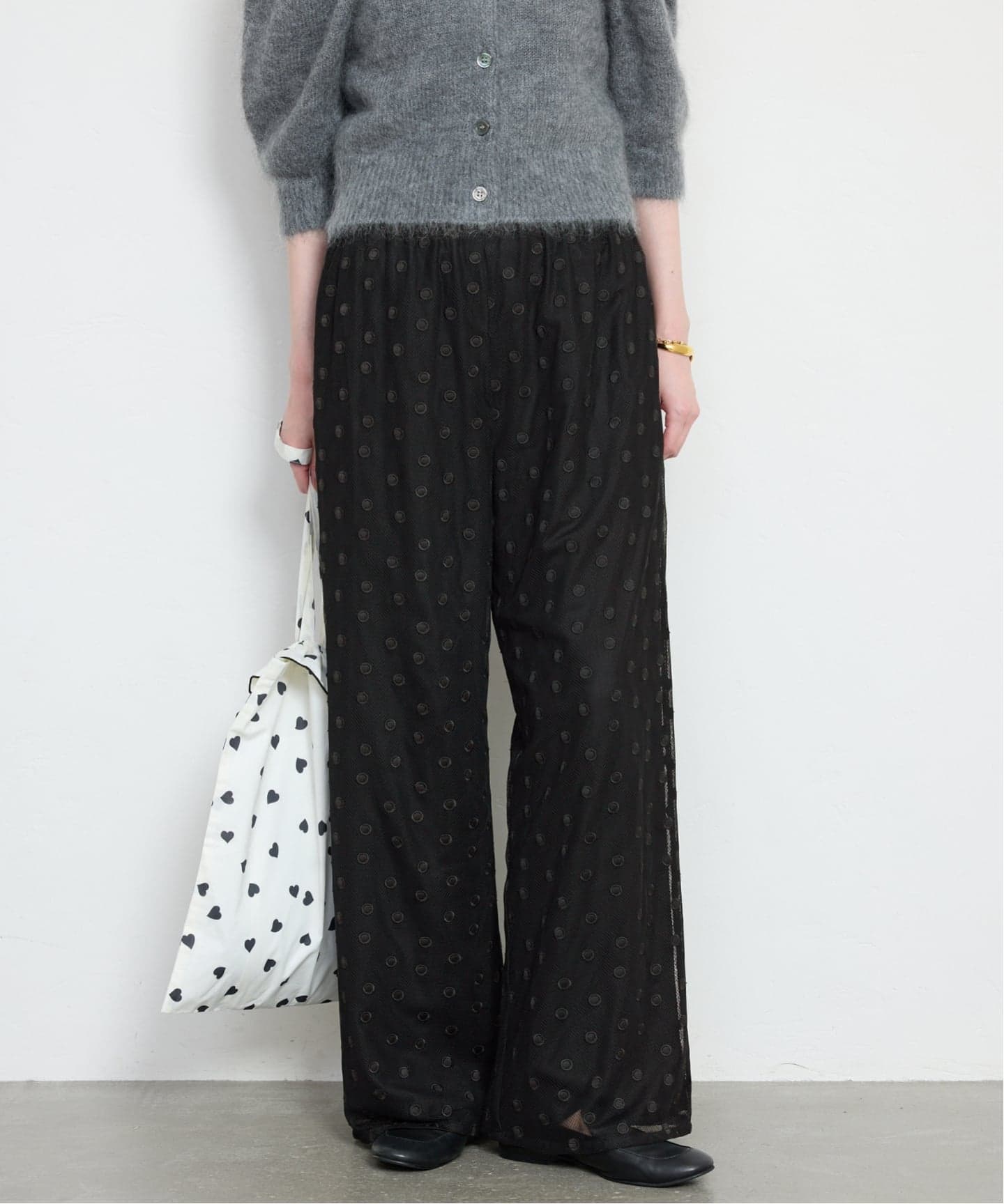 Jeu de Coeurs & Pois】ドットレースパンツ（その他パンツ）｜SLOBE