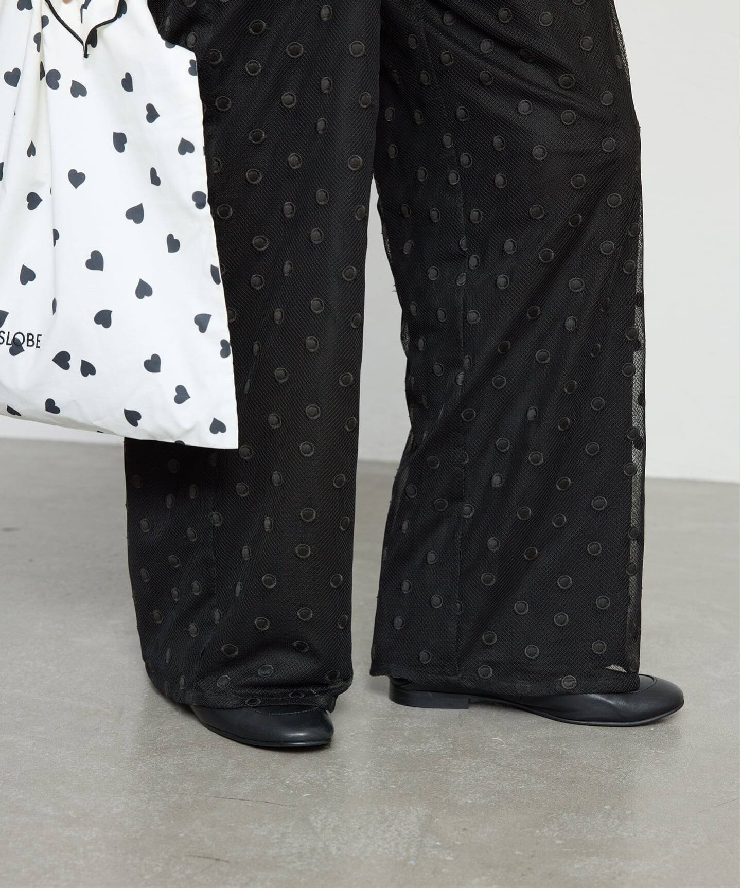 Jeu de Coeurs & Pois】ドットレースパンツ（その他パンツ）｜SLOBE