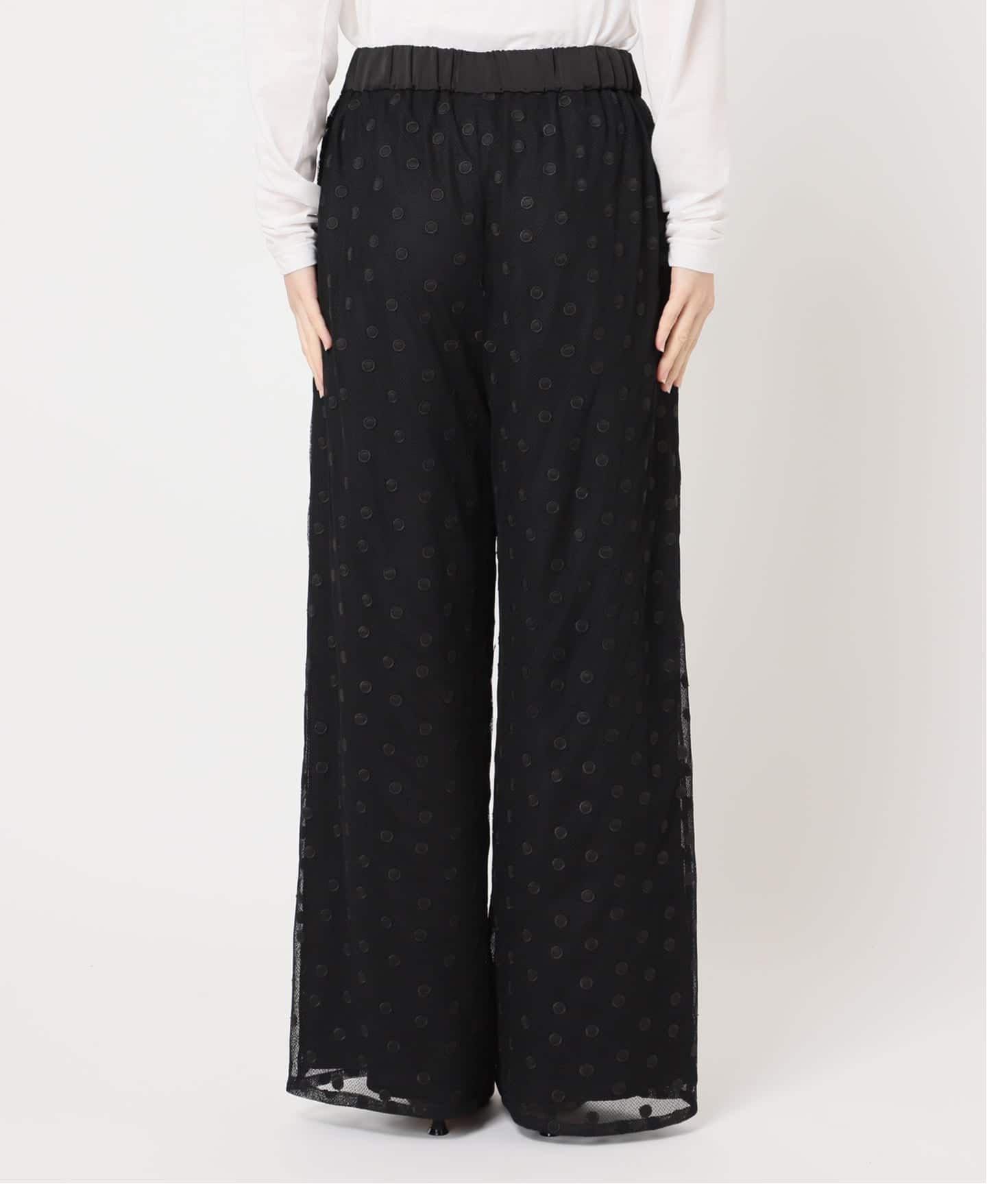 スローブ イエナ（SLOBE IENA）/【Jeu de Coeurs & Pois】ドットレースパンツ Jeu de Coeurs & Pois】ドットレースパンツ（その他パンツ）｜SLOBE