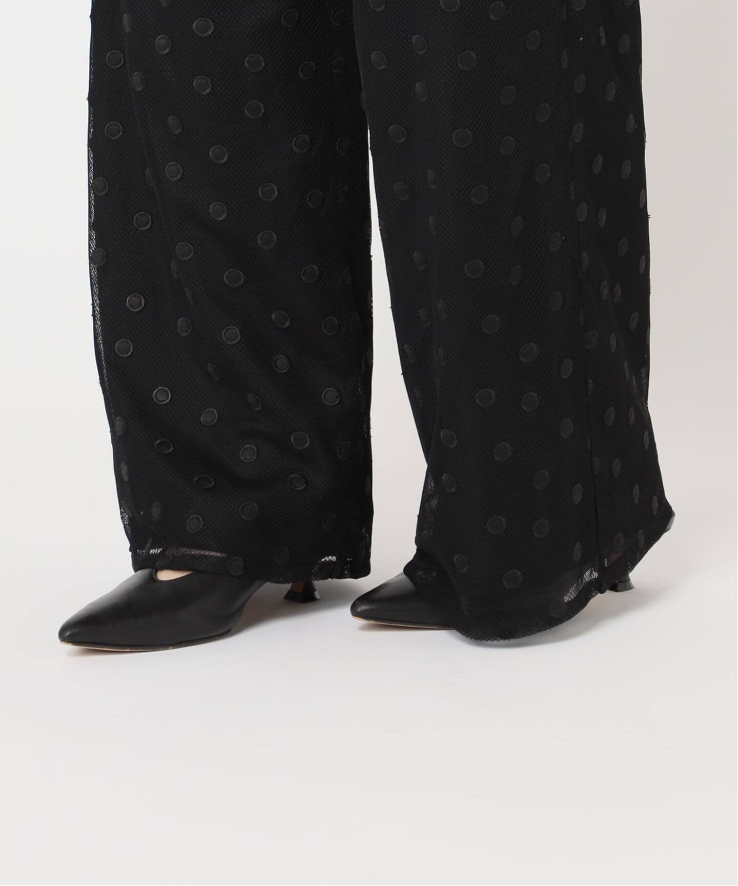 Jeu de Coeurs & Pois】ドットレースパンツ（その他パンツ）｜SLOBE