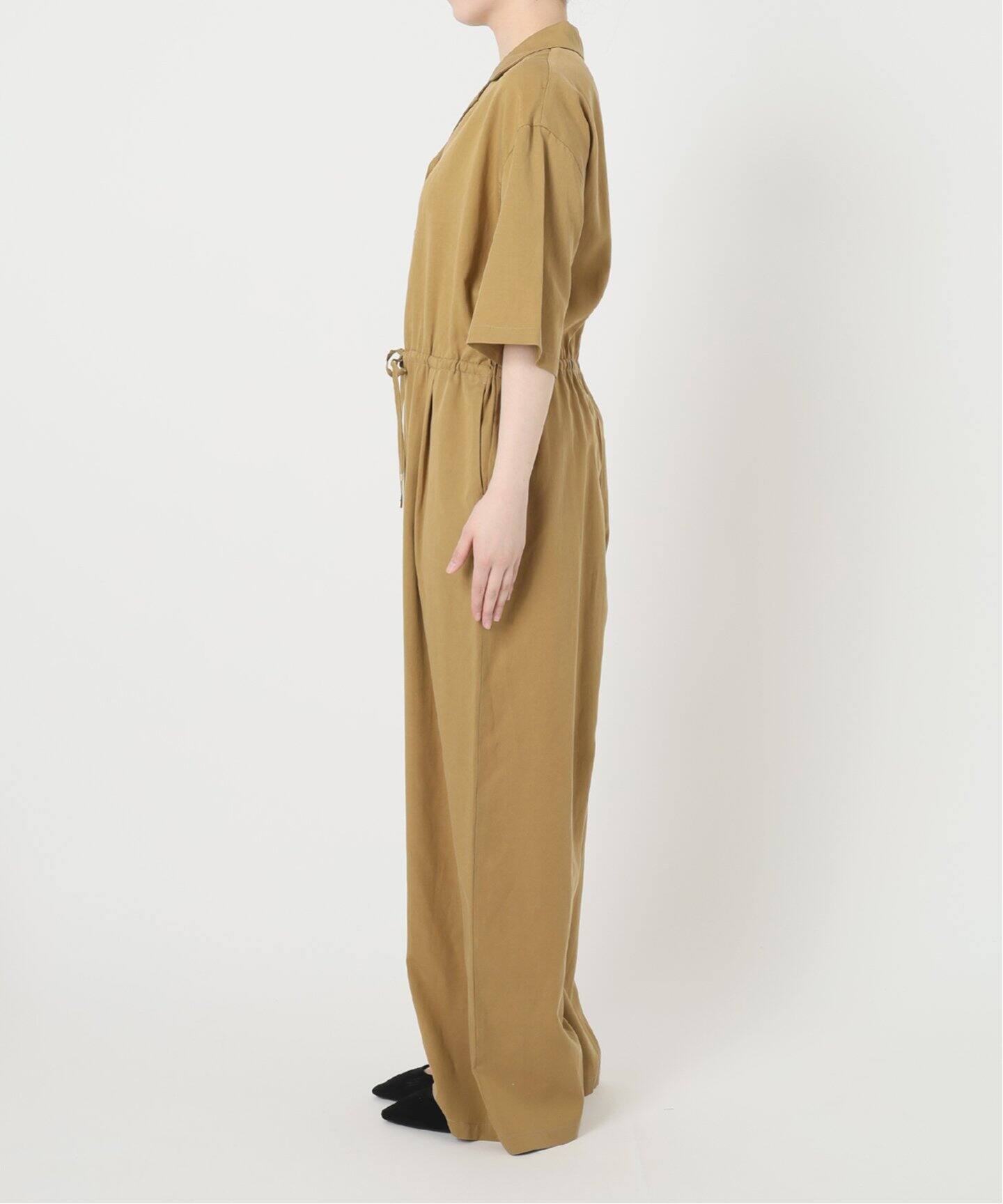 WEB限定/追加》ハーフスリーブオールインワン（つなぎ／オールインワン