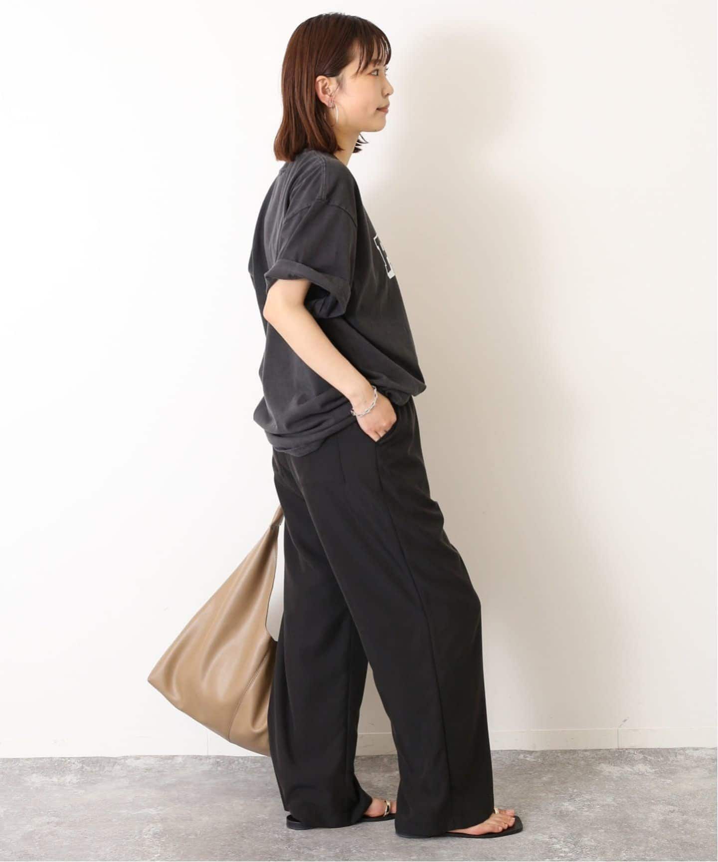 追加》フィブリルリラックスパンツ（その他パンツ）｜SLOBE IENA