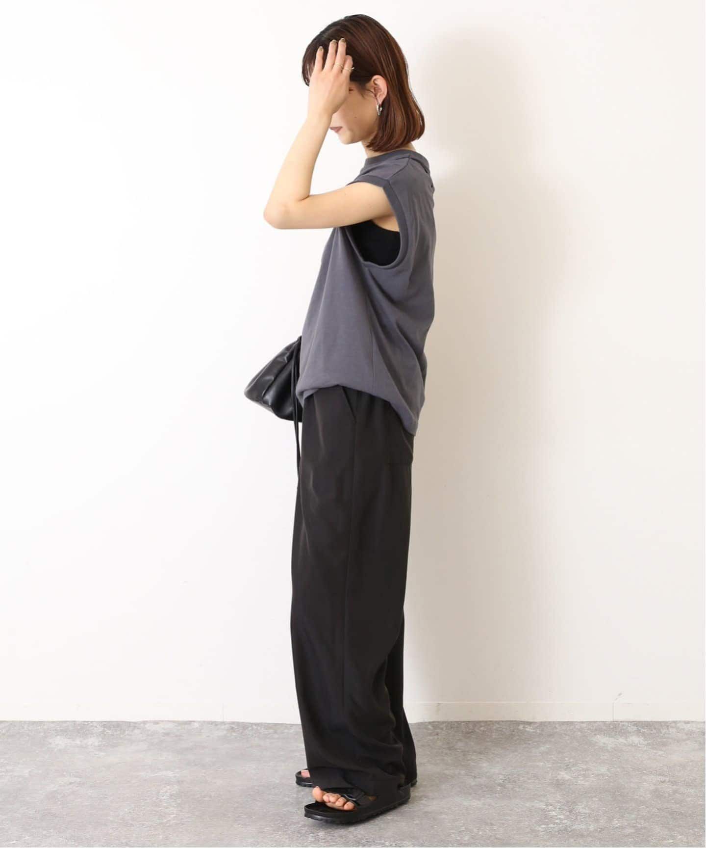 追加》フィブリルリラックスパンツ（その他パンツ）｜SLOBE IENA