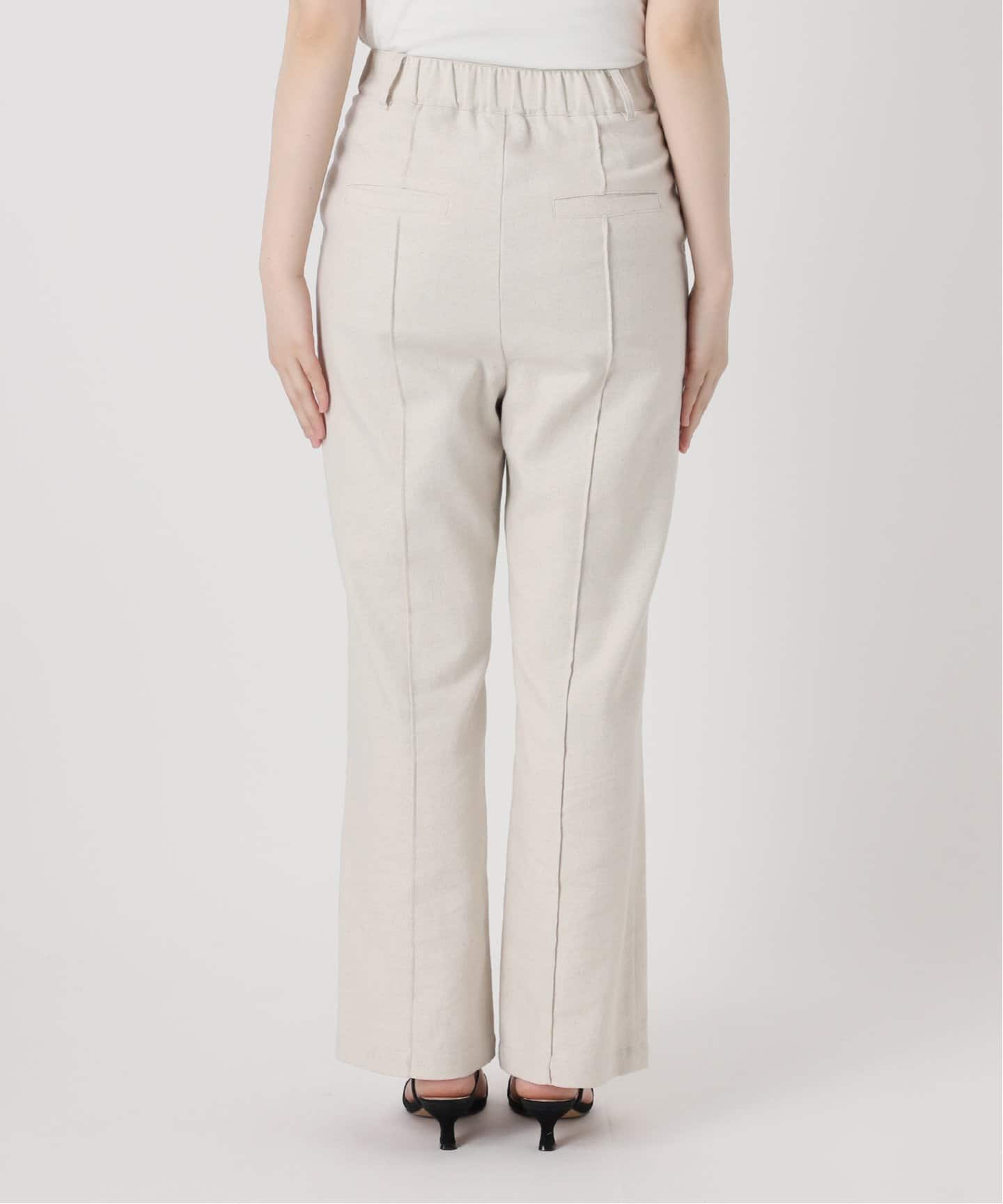 リネン混ピンタックパンツ（その他パンツ）｜SLOBE IENA